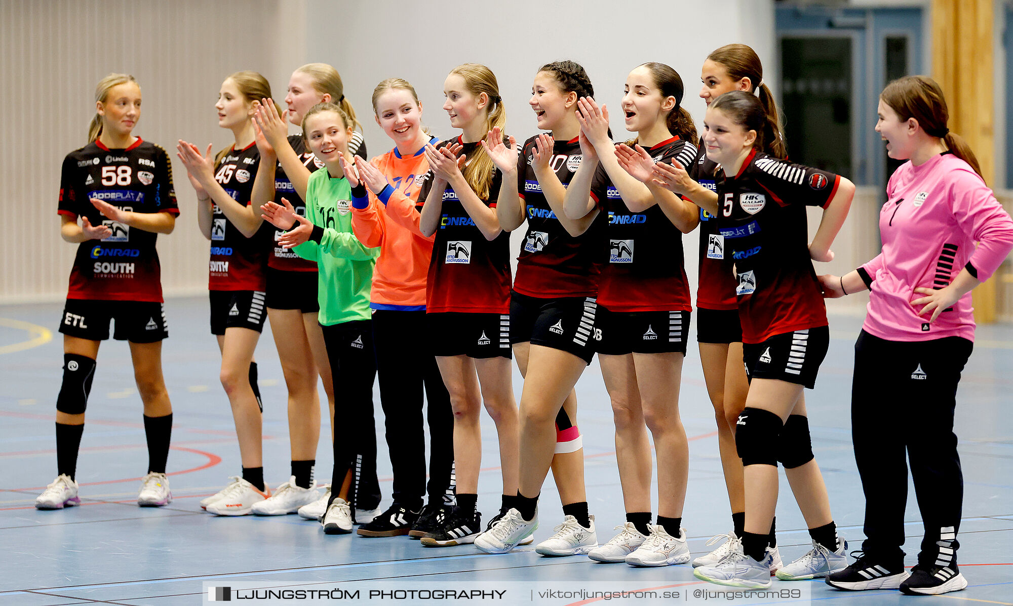 USM F14 Steg 3 HK Malmö-Vintrosa IS 25-22,dam,Kavelbro Arena Skövde,Skövde,Sverige,Ungdoms-SM,Handboll,2025,362539