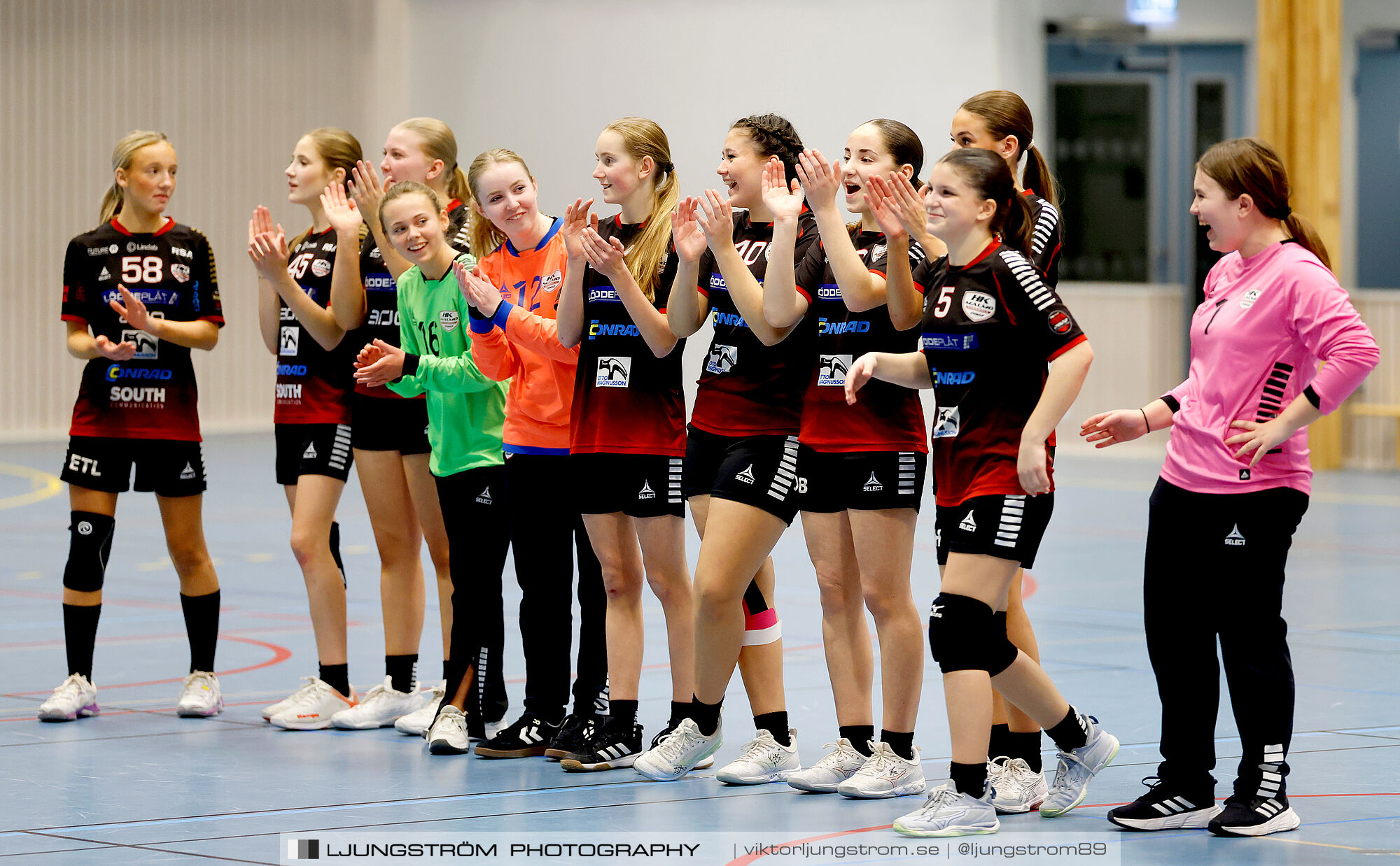 USM F14 Steg 3 HK Malmö-Vintrosa IS 25-22,dam,Kavelbro Arena Skövde,Skövde,Sverige,Ungdoms-SM,Handboll,2025,362540
