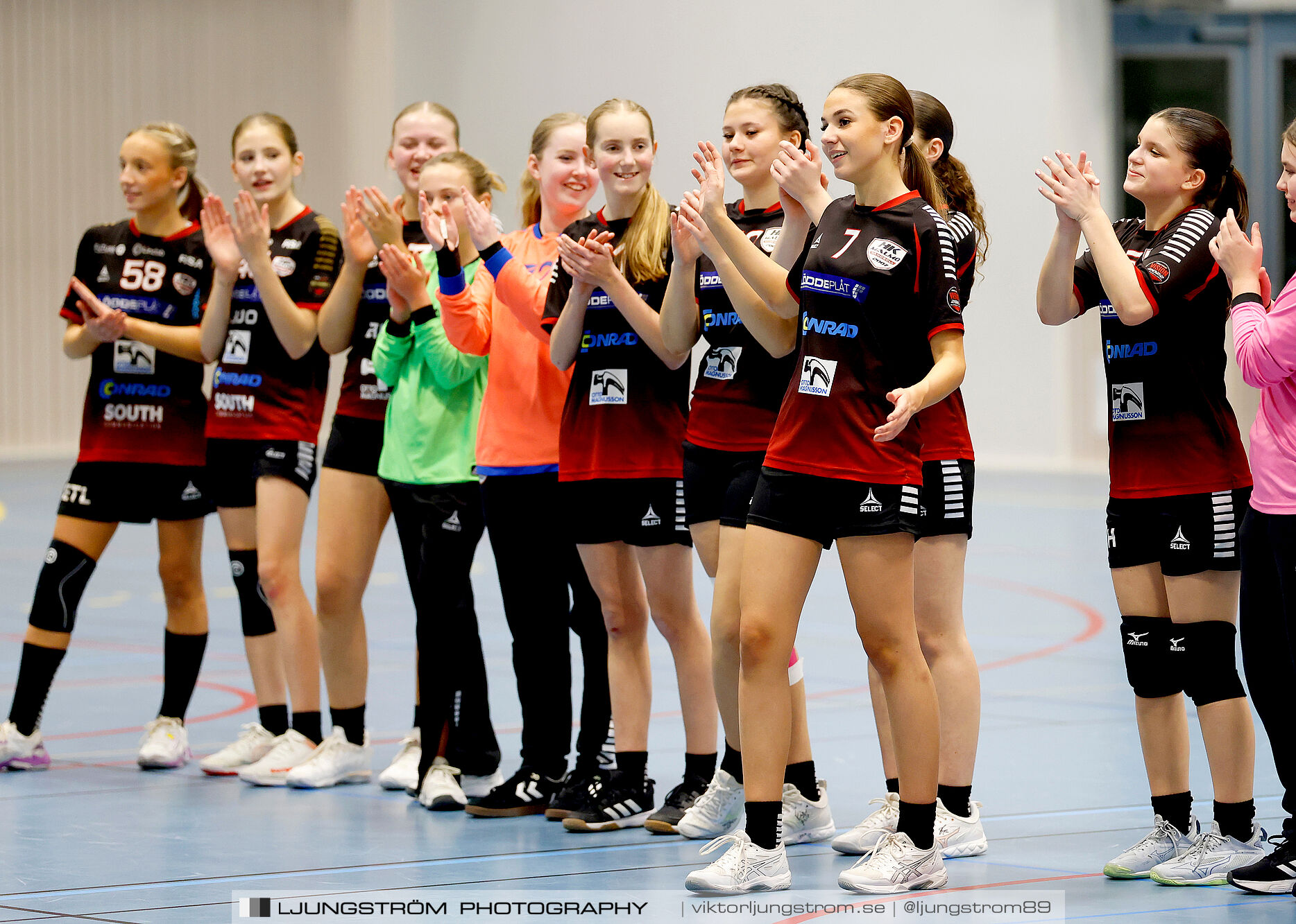 USM F14 Steg 3 HK Malmö-Vintrosa IS 25-22,dam,Kavelbro Arena Skövde,Skövde,Sverige,Ungdoms-SM,Handboll,2025,362542