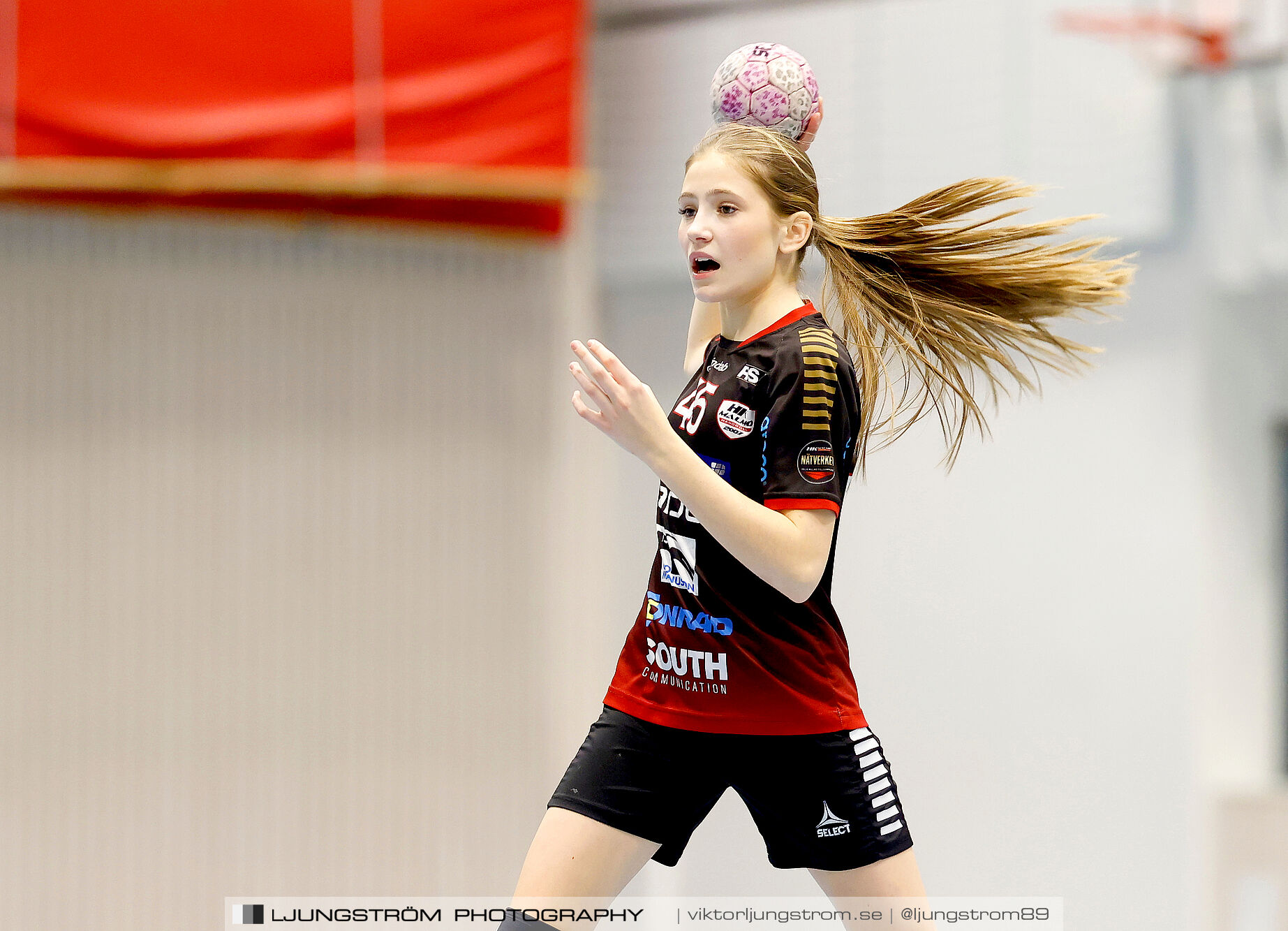 USM F14 Steg 3 HK Malmö-Vintrosa IS 25-22,dam,Kavelbro Arena Skövde,Skövde,Sverige,Ungdoms-SM,Handboll,2025,362561