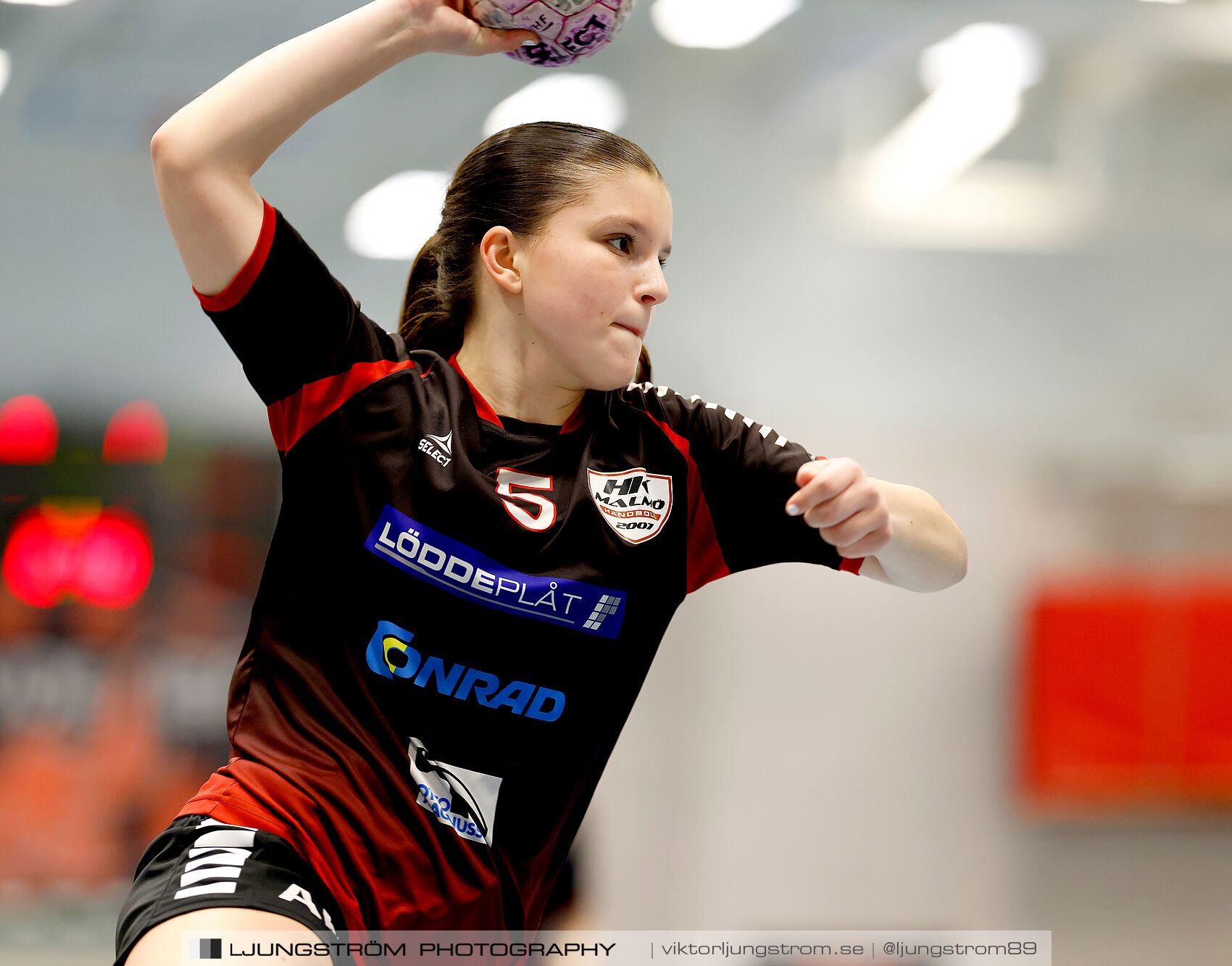 USM F14 Steg 3 HK Malmö-Vintrosa IS 25-22,dam,Kavelbro Arena Skövde,Skövde,Sverige,Ungdoms-SM,Handboll,2025,362580