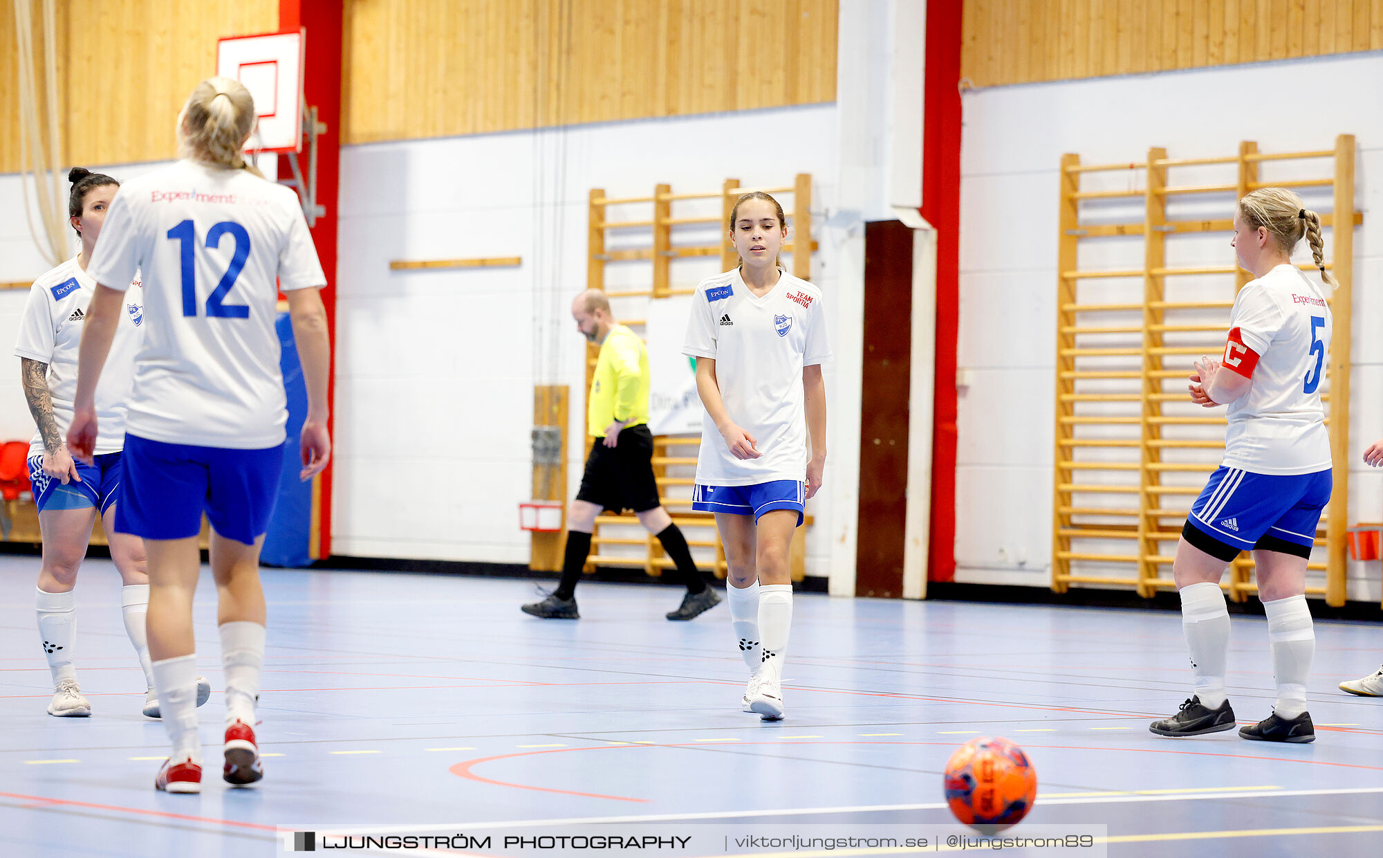 Dina-cupen 2024 1 2-final Falköpings FC 1-IFK Hjo 2-0,dam,Idrottshallen,Töreboda,Sverige,Futsal,,2024,362718