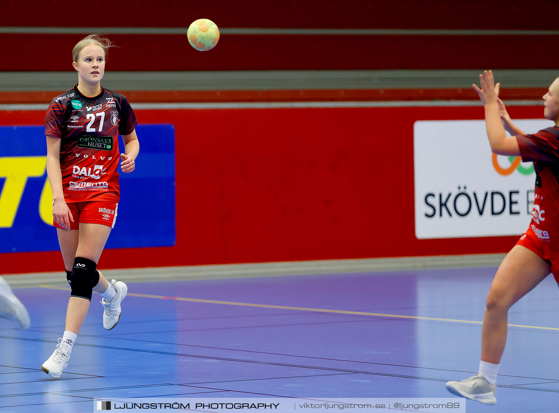 Skövde HF Vit F14-HK Country Svart F14 27-12,dam,Skövde Idrottshall,Skövde,Sverige,Handboll,,2025,363088