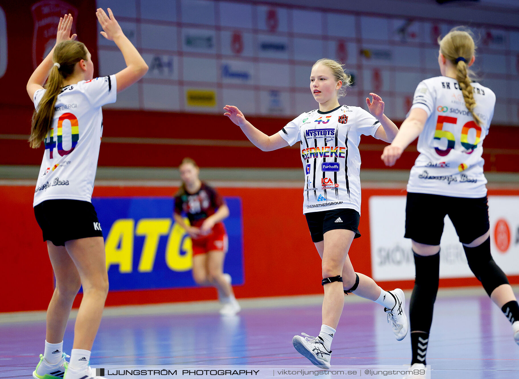 Skövde HF Vit F14-HK Country Svart F14 27-12,dam,Skövde Idrottshall,Skövde,Sverige,Handboll,,2025,363132