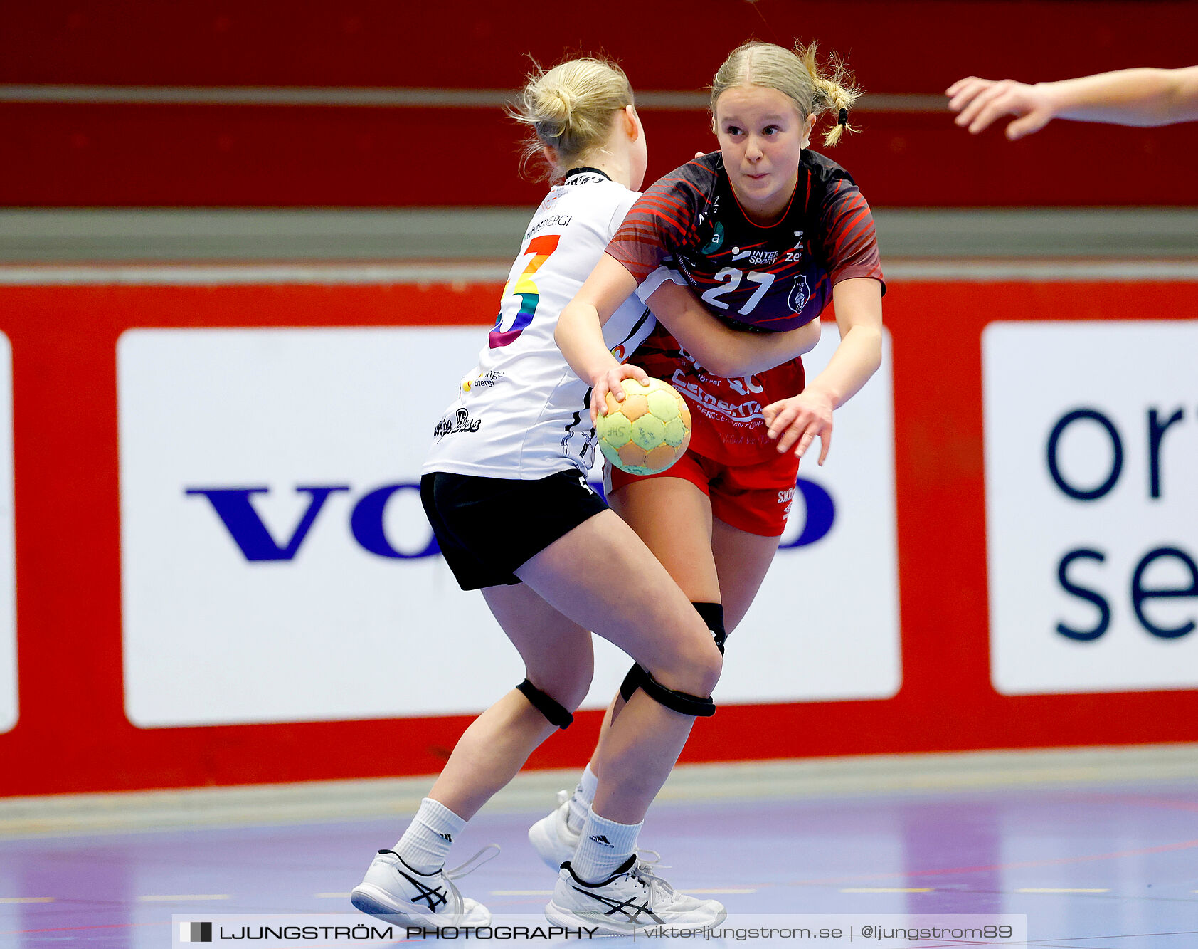 Skövde HF Vit F14-HK Country Svart F14 27-12,dam,Skövde Idrottshall,Skövde,Sverige,Handboll,,2025,363139
