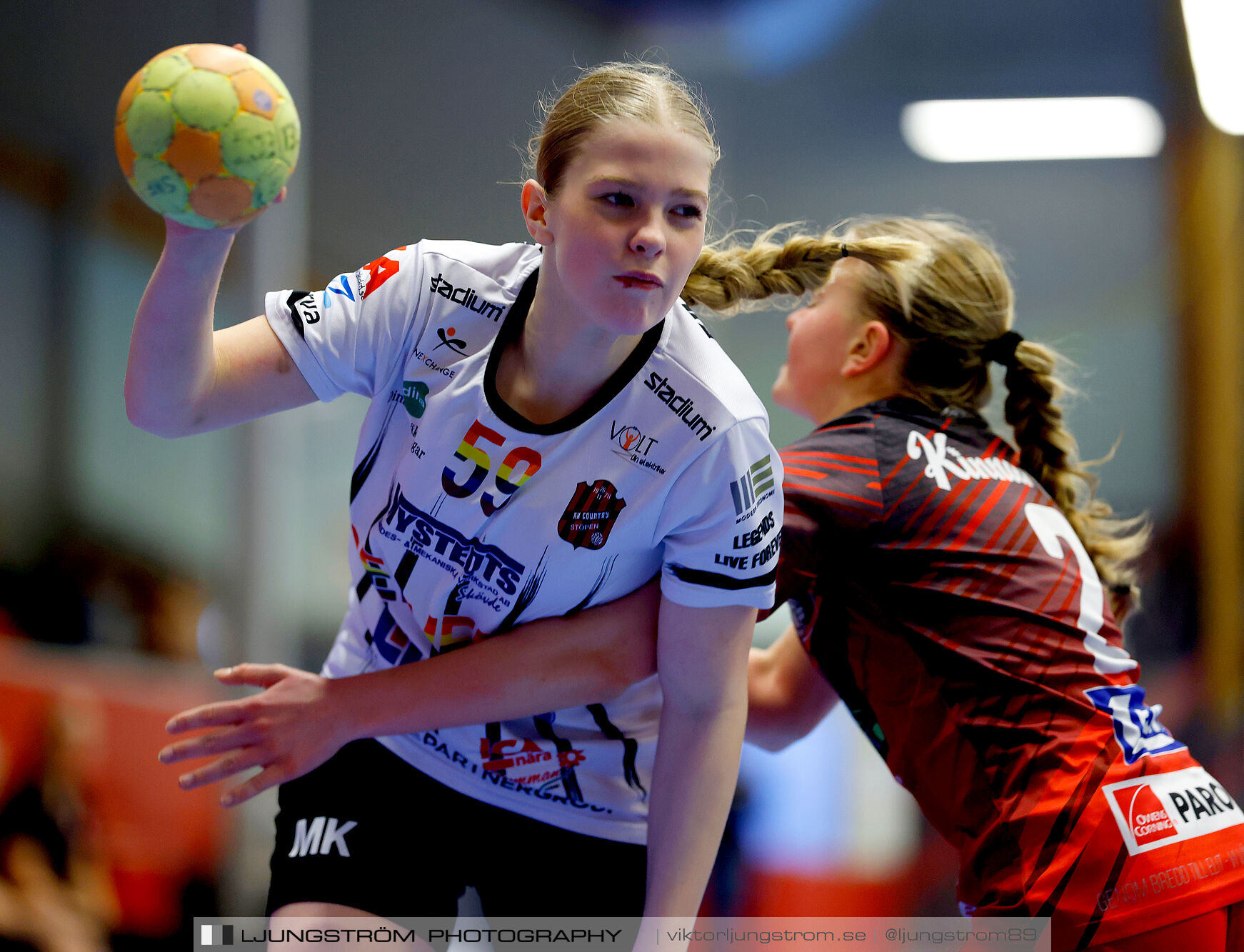 Skövde HF Vit F14-HK Country Svart F14 27-12,dam,Skövde Idrottshall,Skövde,Sverige,Handboll,,2025,363169