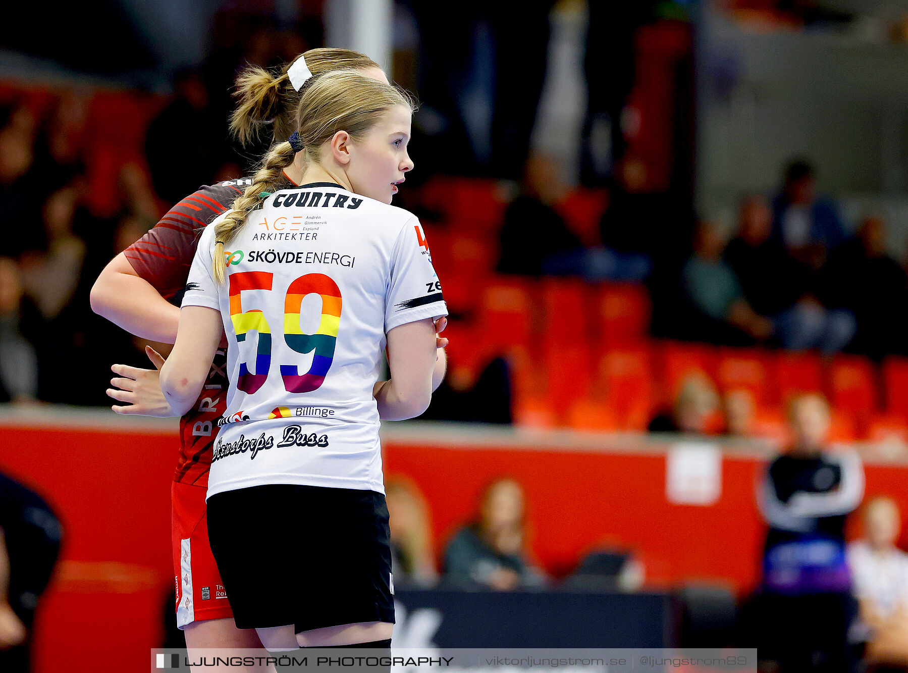 Skövde HF Vit F14-HK Country Svart F14 27-12,dam,Skövde Idrottshall,Skövde,Sverige,Handboll,,2025,363203