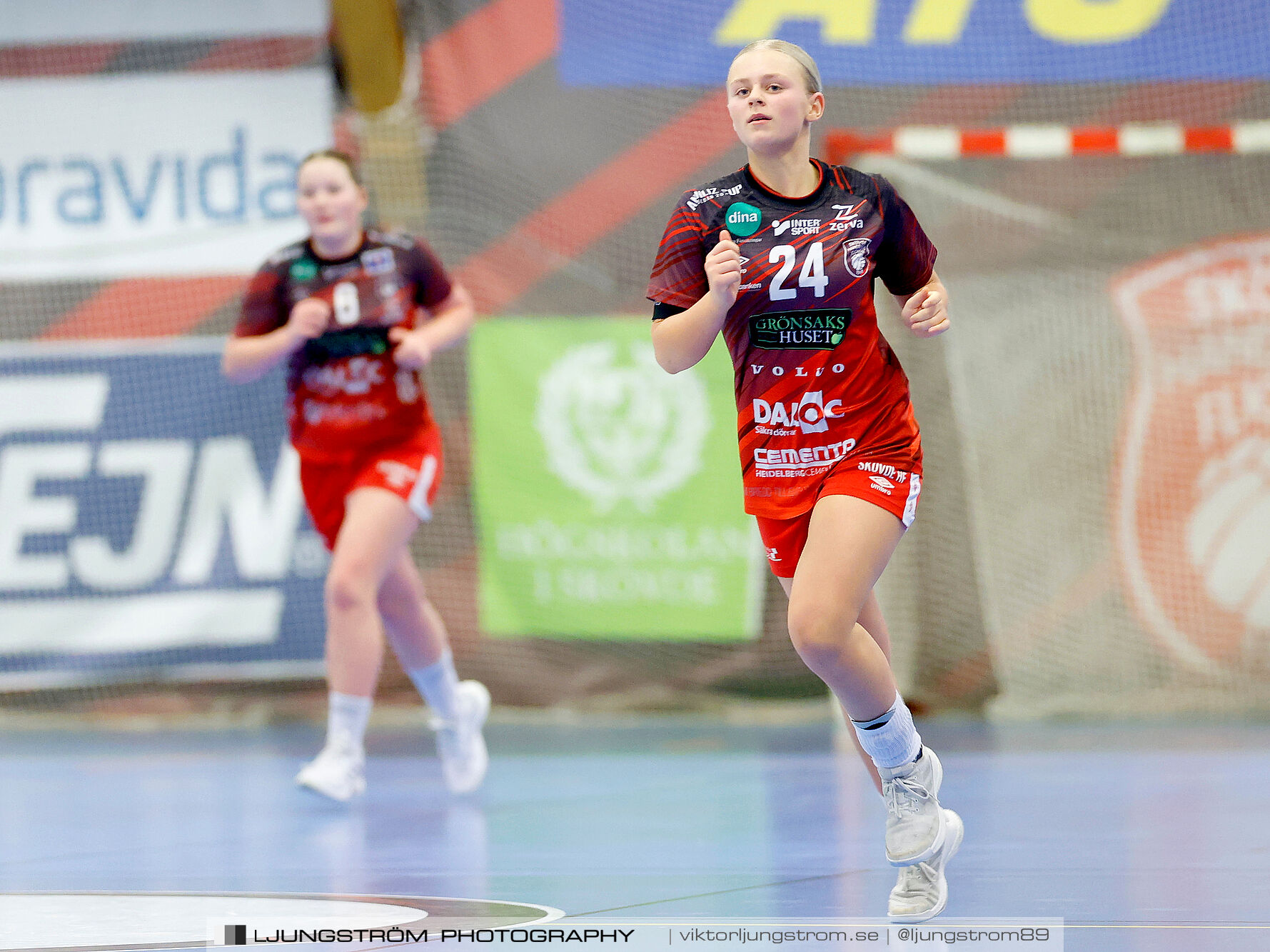 Skövde HF Vit F14-HK Country Svart F14 27-12,dam,Skövde Idrottshall,Skövde,Sverige,Handboll,,2025,363211