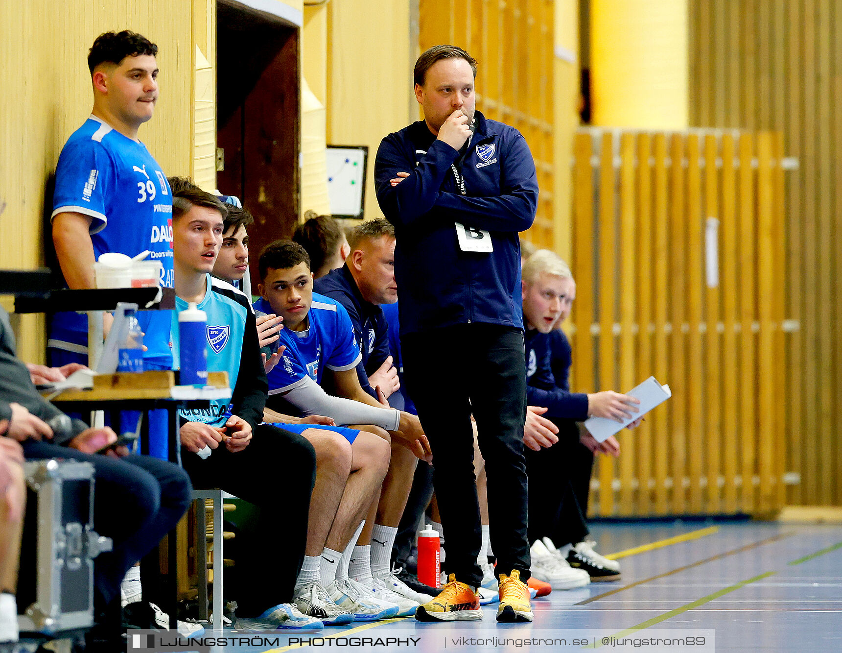 USM P18 Steg 3 IFK Skövde HK-IF Hallby HK 23-16,herr,Arena Skövde,Skövde,Sverige,Handboll,,2025,363573