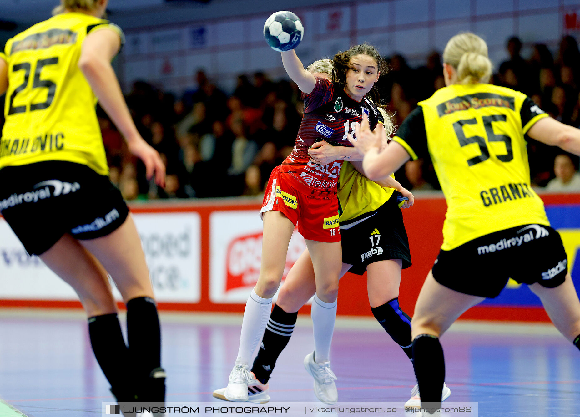 Skövde HF-IK Sävehof 26-26,dam,Skövde Idrottshall,Skövde,Sverige,Handboll,,2025,363766