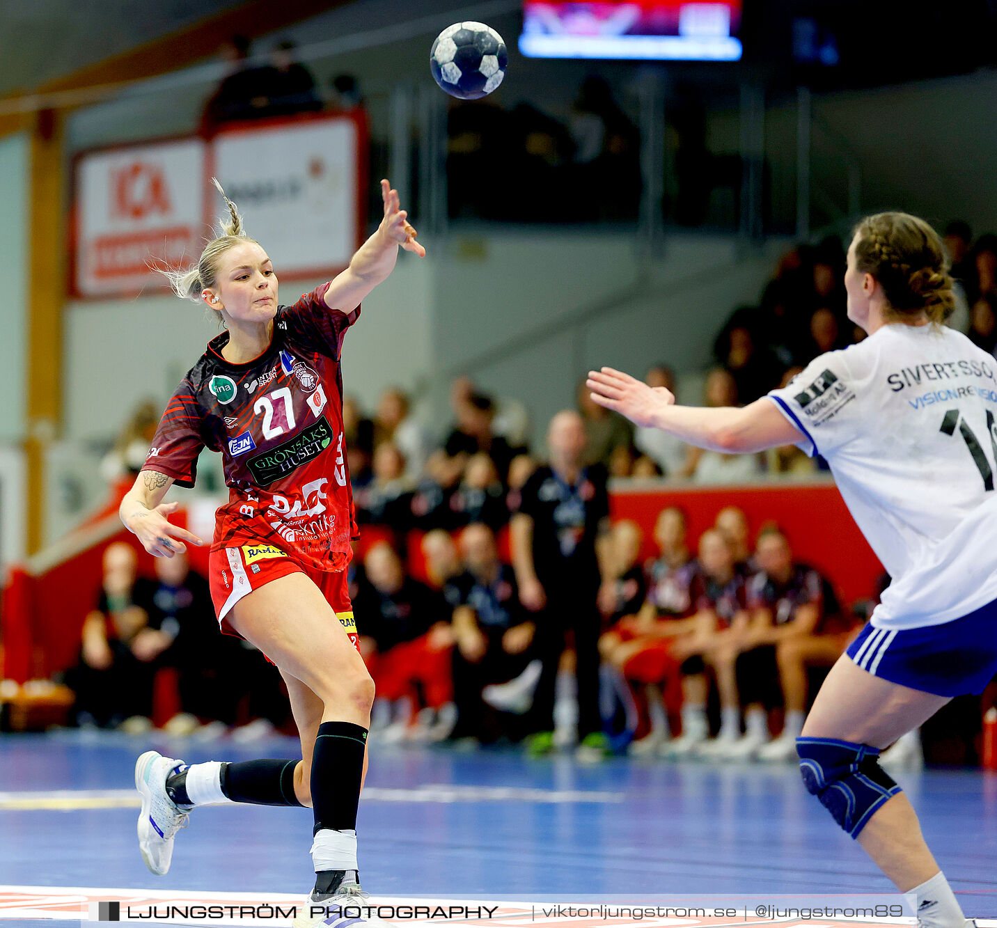 Skövde HF-Ystads IF HF 26-23,dam,Skövde Idrottshall,Skövde,Sverige,Handboll,,2025,366011