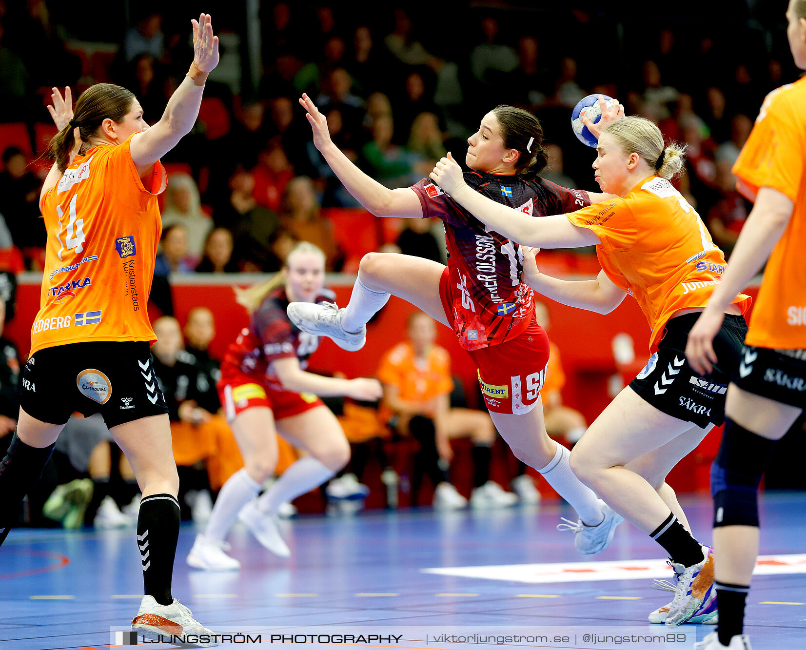 Skövde HF-Kristianstad HK 33-26,dam,Skövde Idrottshall,Skövde,Sverige,Handboll,,2025,366735
