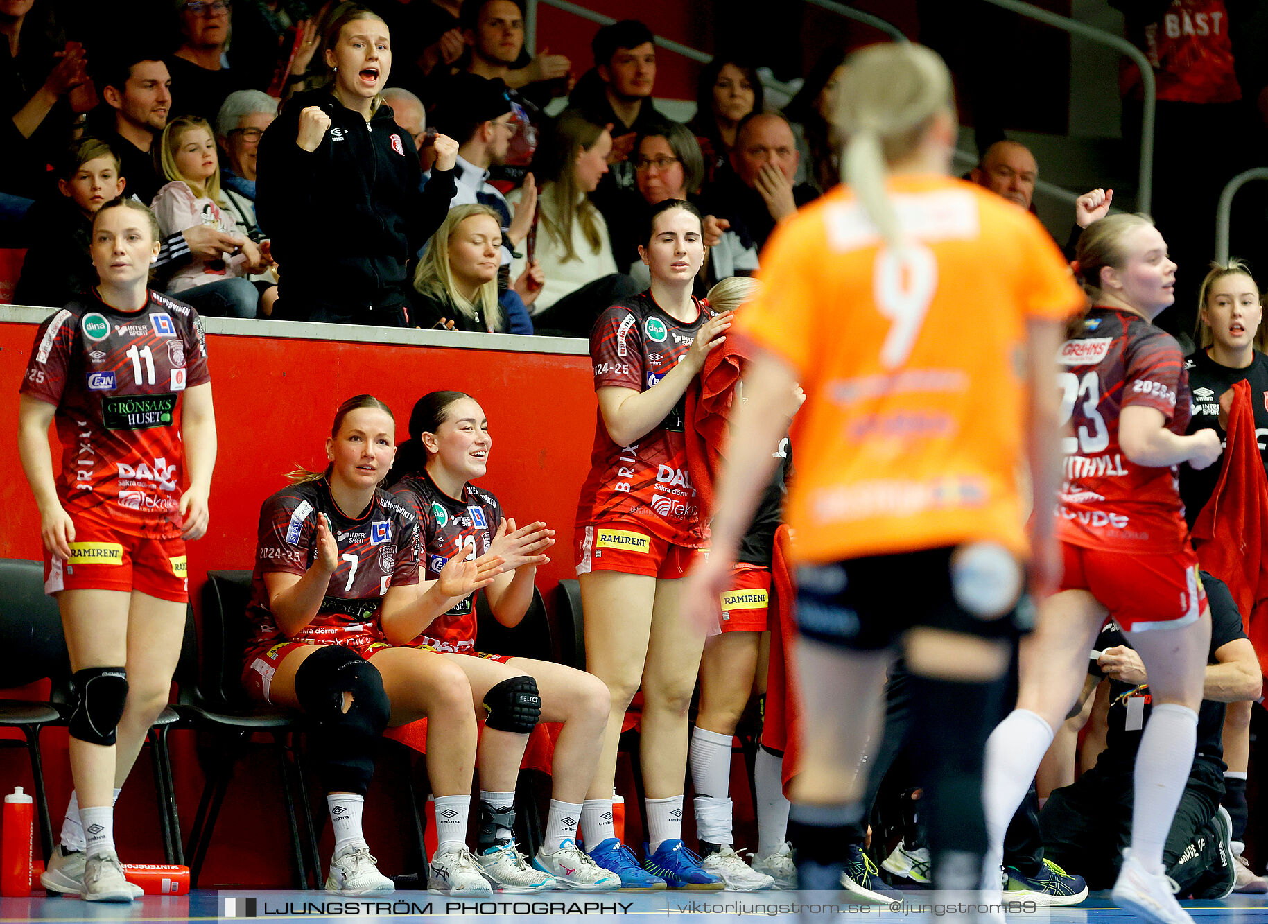 Skövde HF-Kristianstad HK 33-26,dam,Skövde Idrottshall,Skövde,Sverige,Handboll,,2025,366784