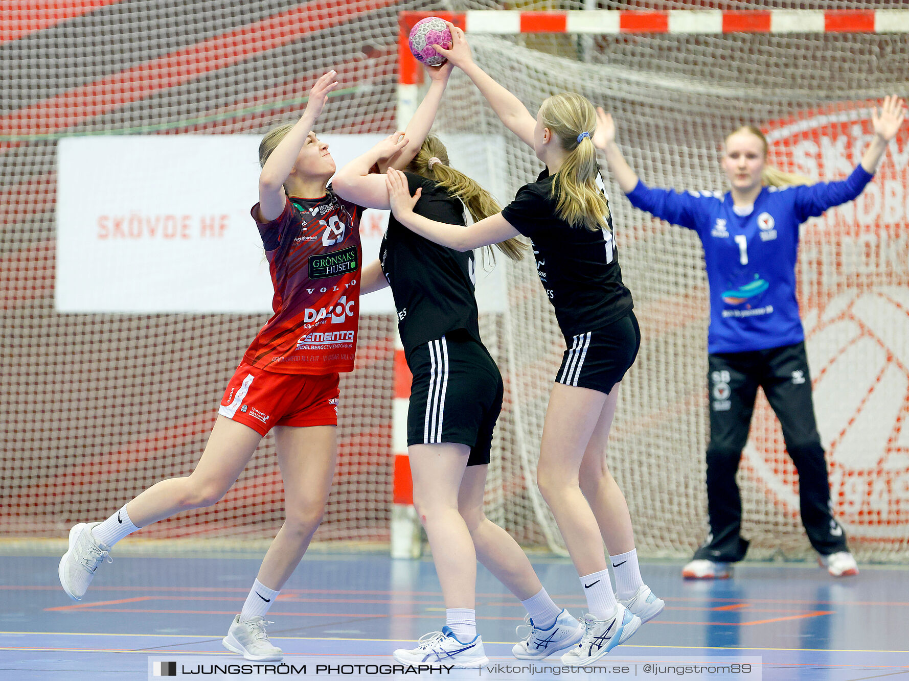 USM F14 Steg 4A Skövde HF 1-KFUM Kalmar HK 20-14,dam,Skövde Idrottshall,Skövde,Sverige,Ungdoms-SM,Handboll,2025,368389