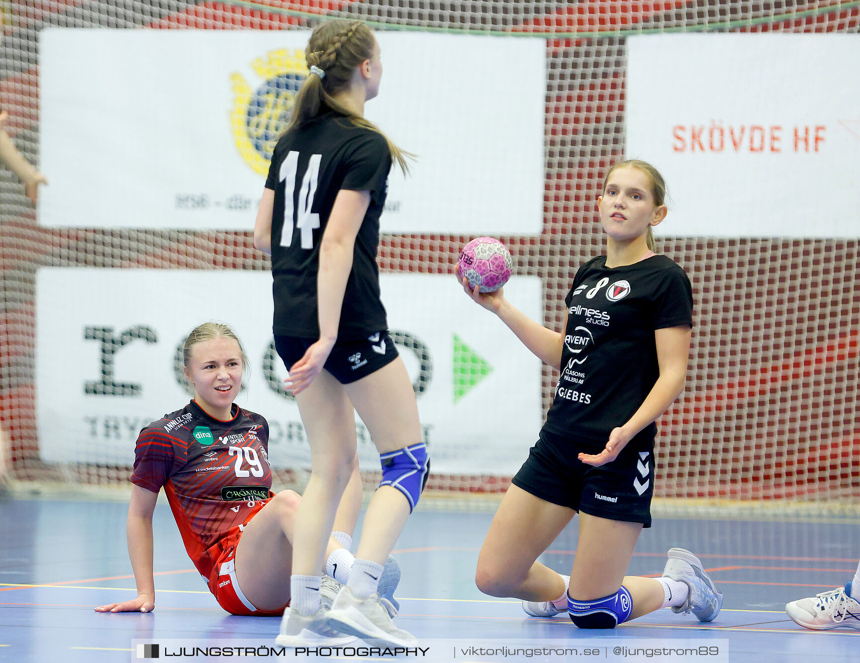 USM F14 Steg 4A Skövde HF 1-KFUM Kalmar HK 20-14,dam,Skövde Idrottshall,Skövde,Sverige,Ungdoms-SM,Handboll,2025,368411