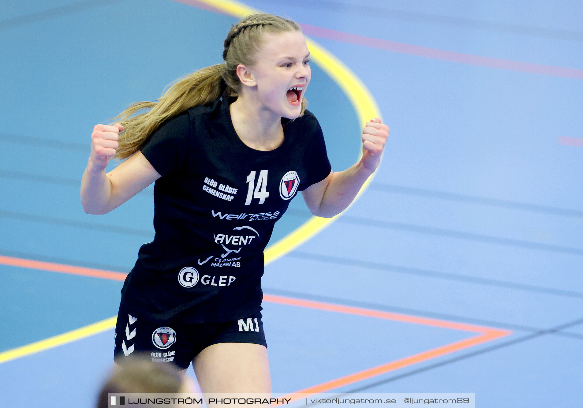 USM F14 Steg 4A Skövde HF 1-KFUM Kalmar HK 20-14,dam,Skövde Idrottshall,Skövde,Sverige,Ungdoms-SM,Handboll,2025,368420