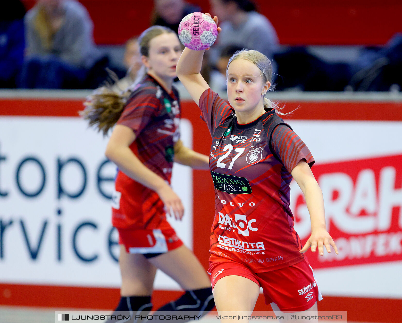 USM F14 Steg 4A Skövde HF 1-KFUM Kalmar HK 20-14,dam,Skövde Idrottshall,Skövde,Sverige,Ungdoms-SM,Handboll,2025,368461