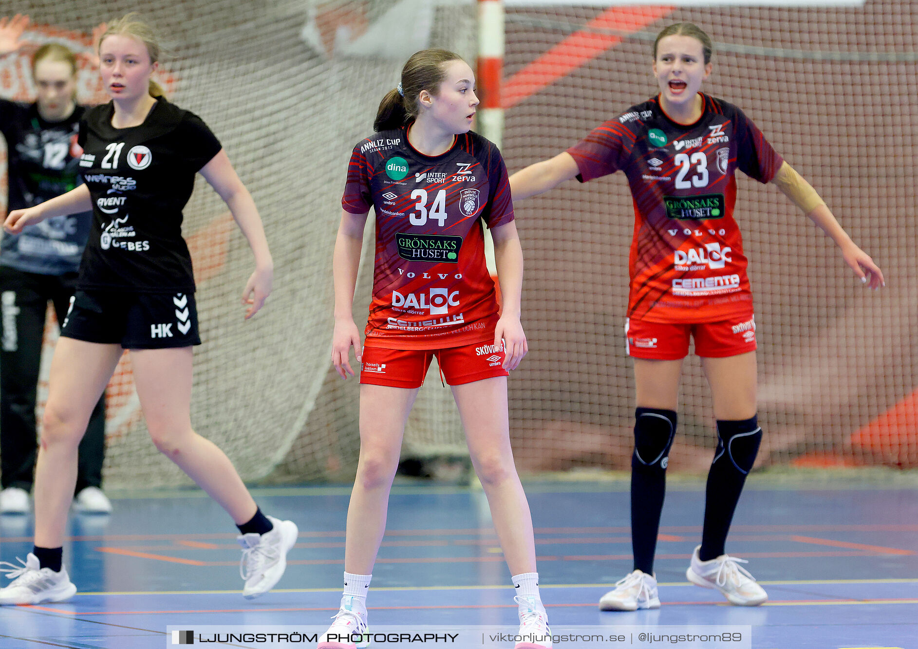 USM F14 Steg 4A Skövde HF 1-KFUM Kalmar HK 20-14,dam,Skövde Idrottshall,Skövde,Sverige,Ungdoms-SM,Handboll,2025,368473