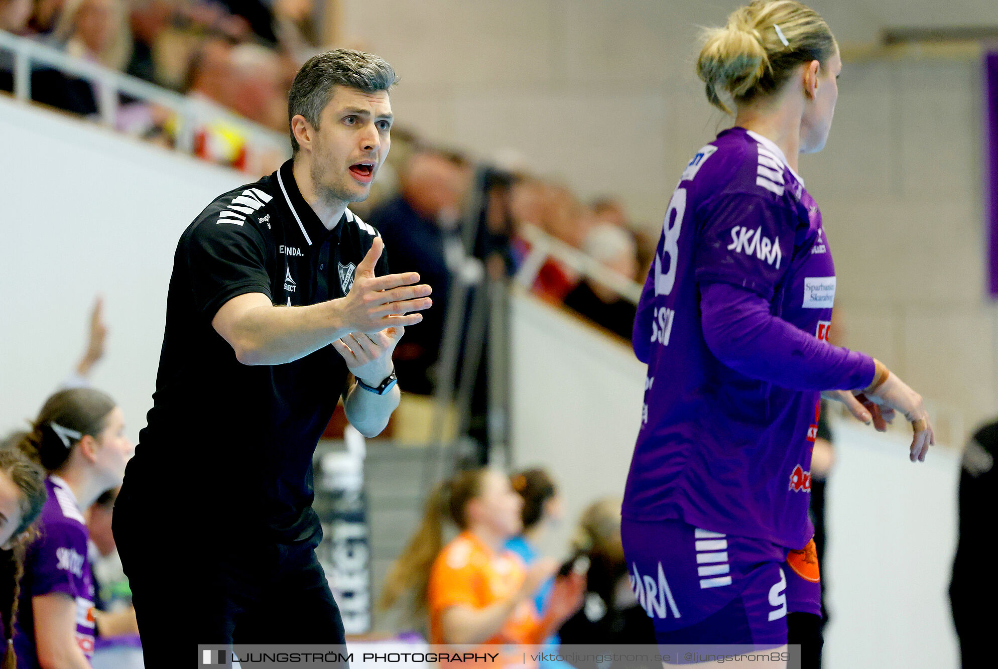 Skara HF-Kristianstad HK 1 4-final 1 30-29,dam,Skara Idrottshall,Skara,Sverige,Handboll,,2025,368550