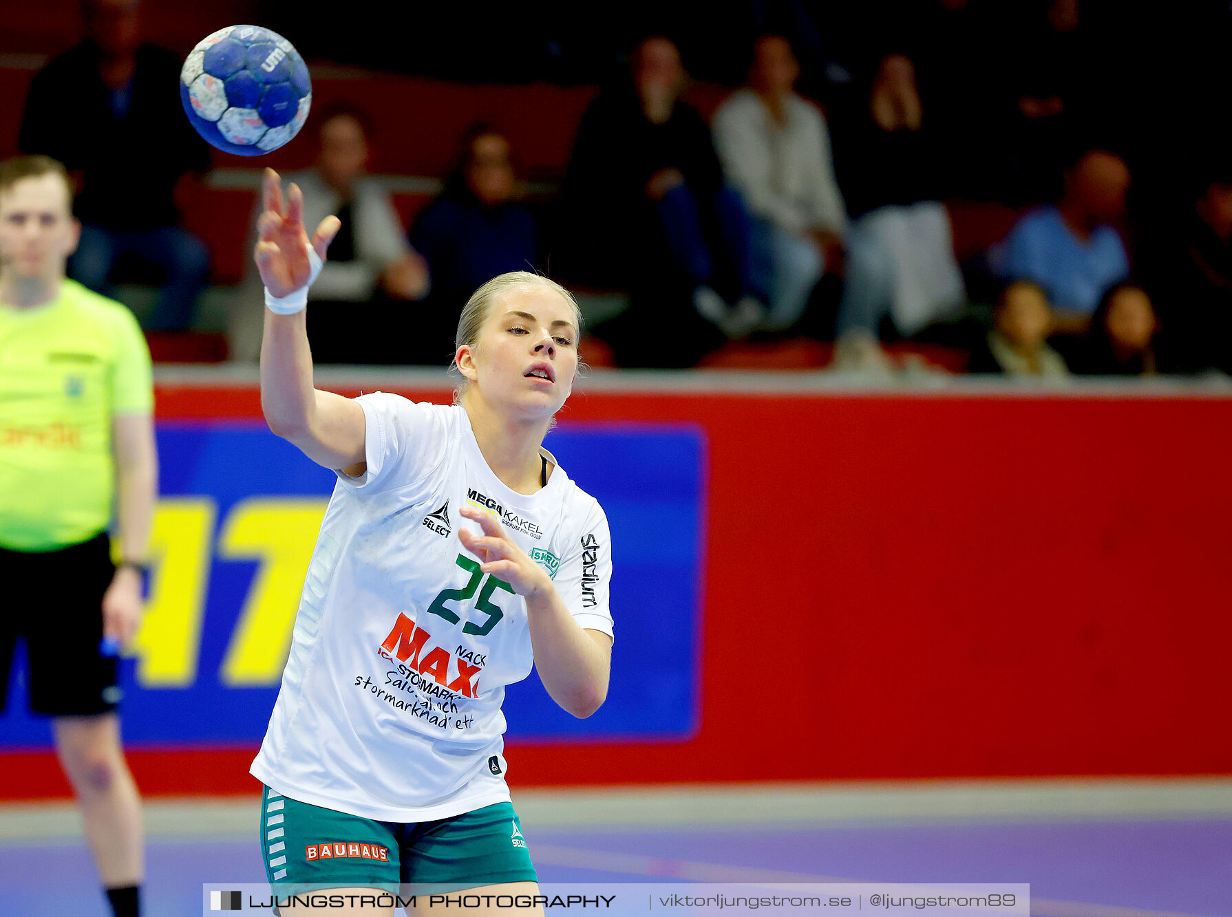USM F18 Steg 4 Skövde HF-Skuru IK 23-26,dam,Skövde Idrottshall,Skövde,Sverige,Ungdoms-SM,Handboll,2025,369441