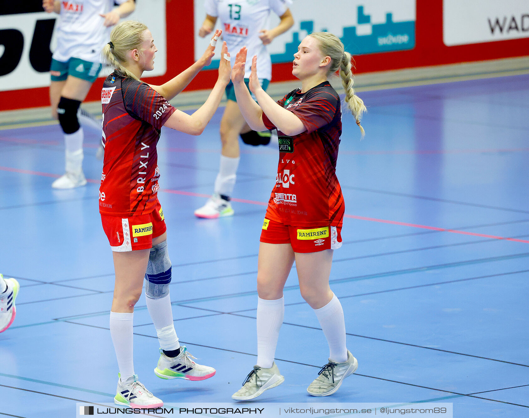 USM F18 Steg 4 Skövde HF-Skuru IK 23-26,dam,Skövde Idrottshall,Skövde,Sverige,Ungdoms-SM,Handboll,2025,369450