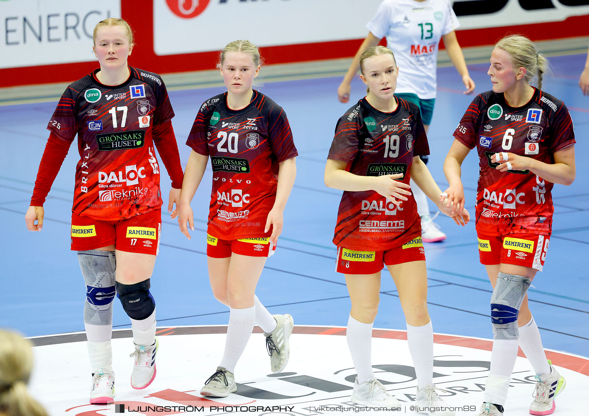 USM F18 Steg 4 Skövde HF-Skuru IK 23-26,dam,Skövde Idrottshall,Skövde,Sverige,Ungdoms-SM,Handboll,2025,369456