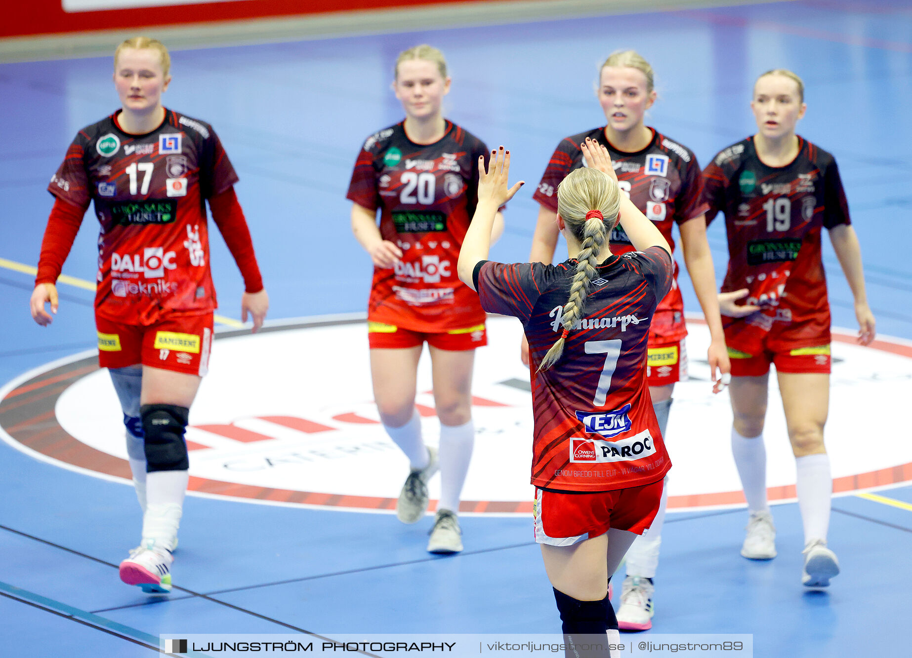 USM F18 Steg 4 Skövde HF-Skuru IK 23-26,dam,Skövde Idrottshall,Skövde,Sverige,Ungdoms-SM,Handboll,2025,369459