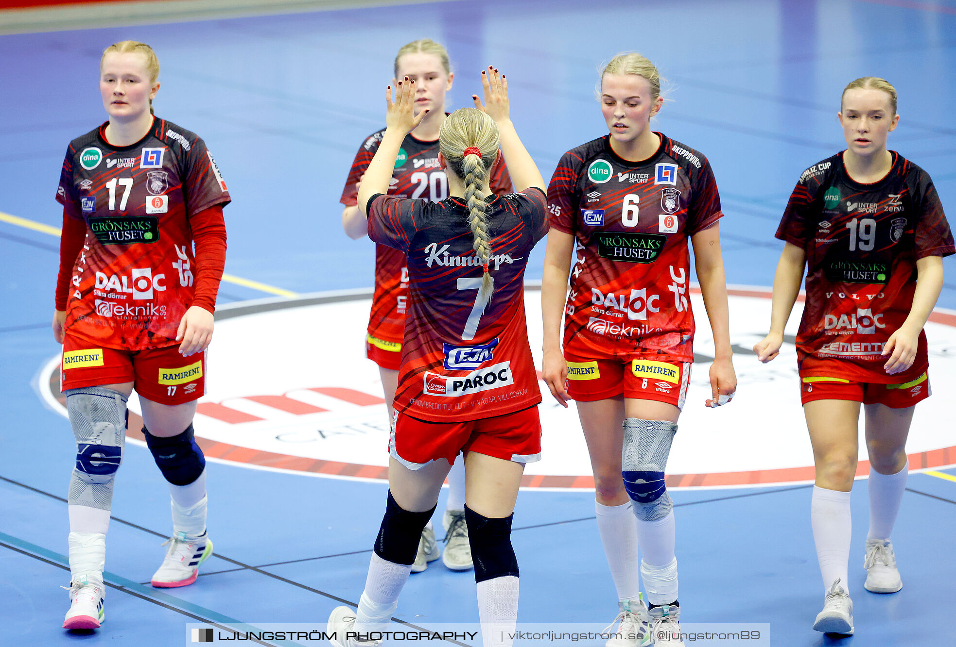 USM F18 Steg 4 Skövde HF-Skuru IK 23-26,dam,Skövde Idrottshall,Skövde,Sverige,Ungdoms-SM,Handboll,2025,369460