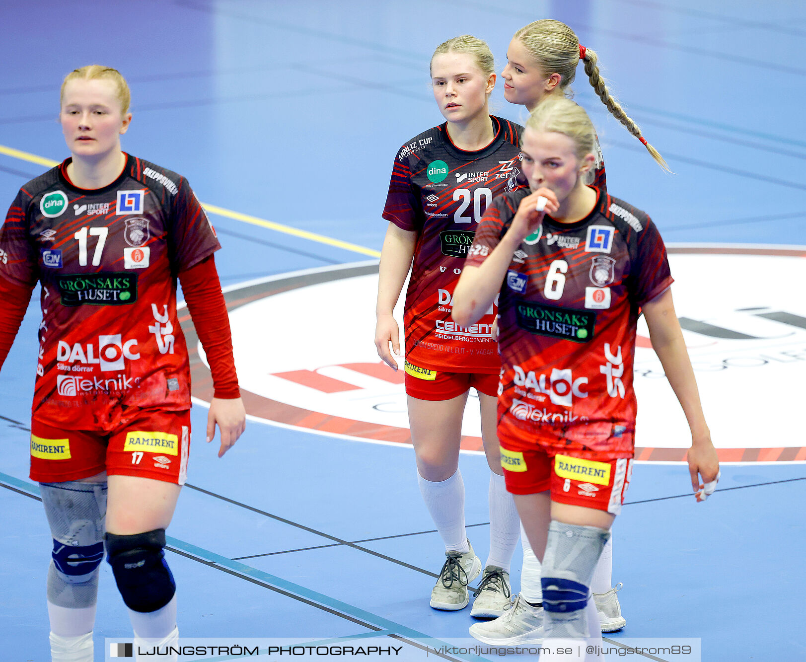 USM F18 Steg 4 Skövde HF-Skuru IK 23-26,dam,Skövde Idrottshall,Skövde,Sverige,Ungdoms-SM,Handboll,2025,369461