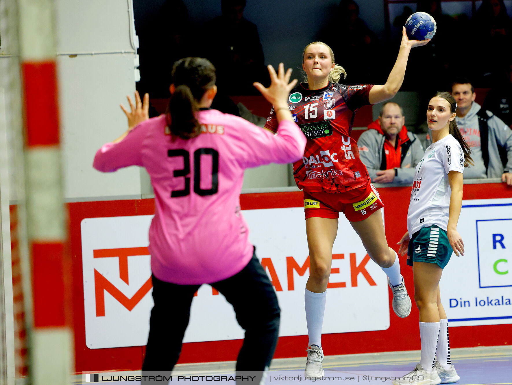 USM F18 Steg 4 Skövde HF-Skuru IK 23-26,dam,Skövde Idrottshall,Skövde,Sverige,Ungdoms-SM,Handboll,2025,369462