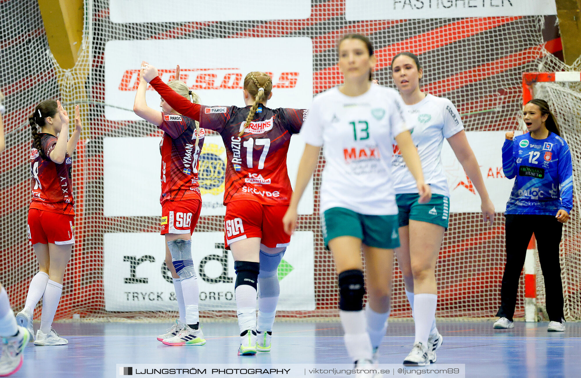 USM F18 Steg 4 Skövde HF-Skuru IK 23-26,dam,Skövde Idrottshall,Skövde,Sverige,Ungdoms-SM,Handboll,2025,369463