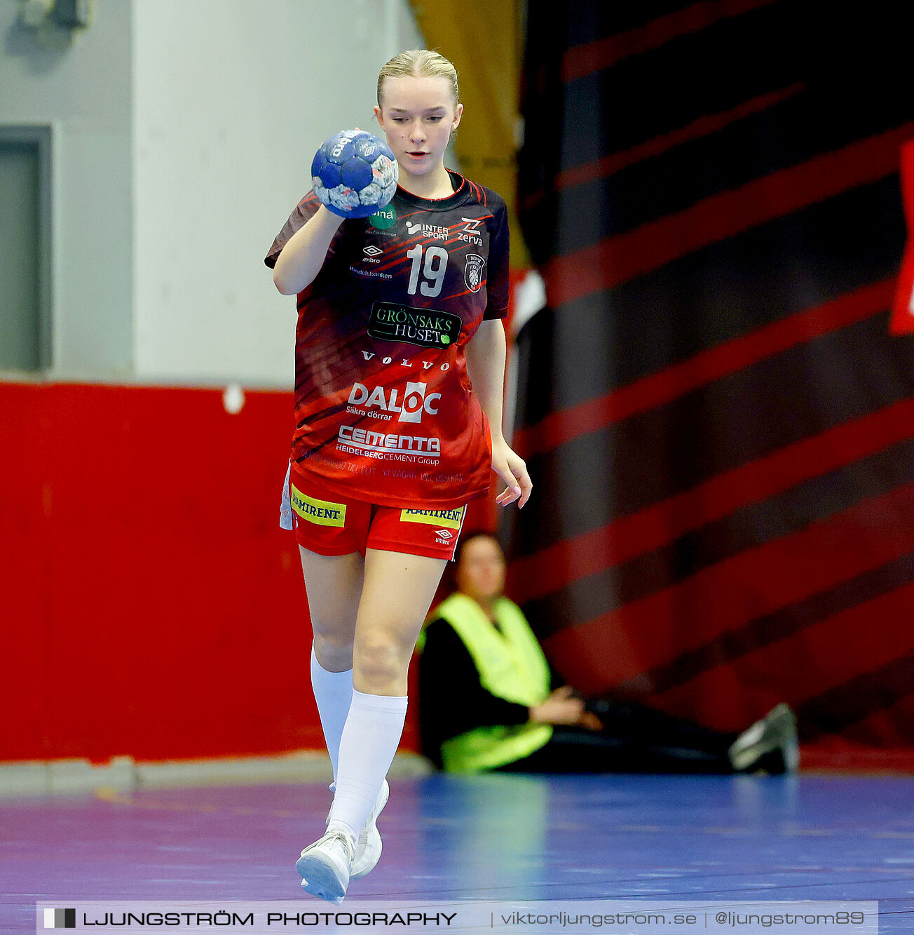 USM F18 Steg 4 Skövde HF-Skuru IK 23-26,dam,Skövde Idrottshall,Skövde,Sverige,Ungdoms-SM,Handboll,2025,369465