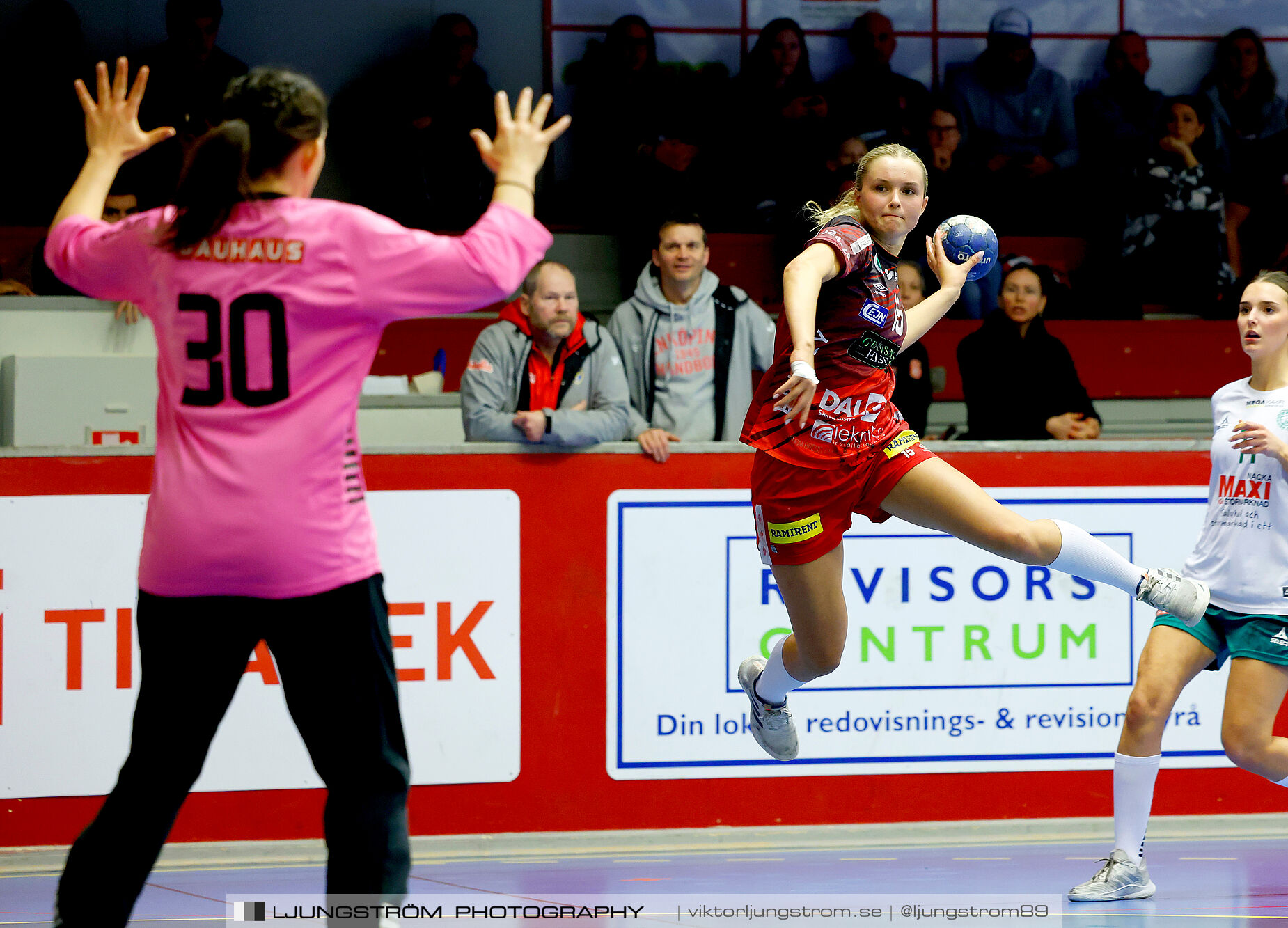 USM F18 Steg 4 Skövde HF-Skuru IK 23-26,dam,Skövde Idrottshall,Skövde,Sverige,Ungdoms-SM,Handboll,2025,369473