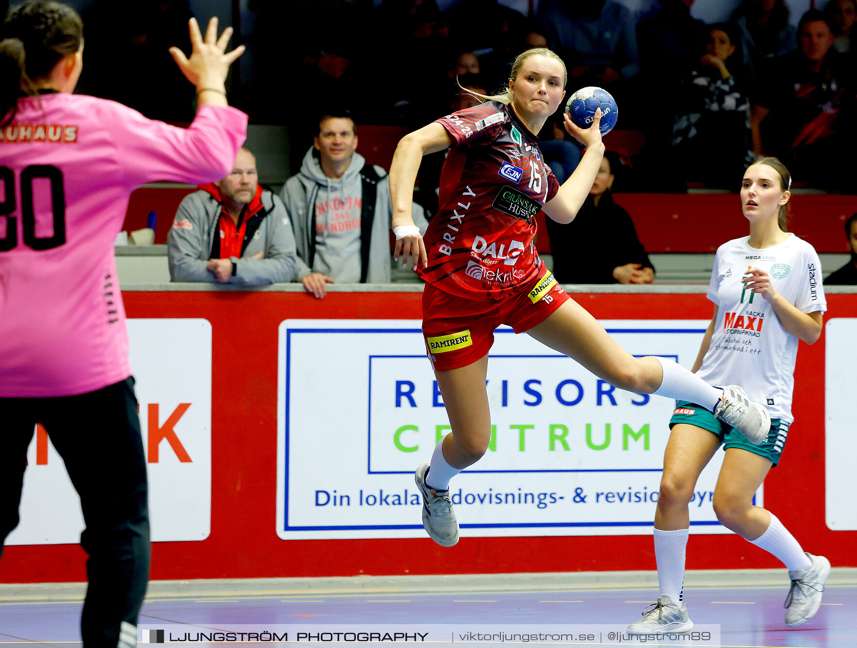 USM F18 Steg 4 Skövde HF-Skuru IK 23-26,dam,Skövde Idrottshall,Skövde,Sverige,Ungdoms-SM,Handboll,2025,369474