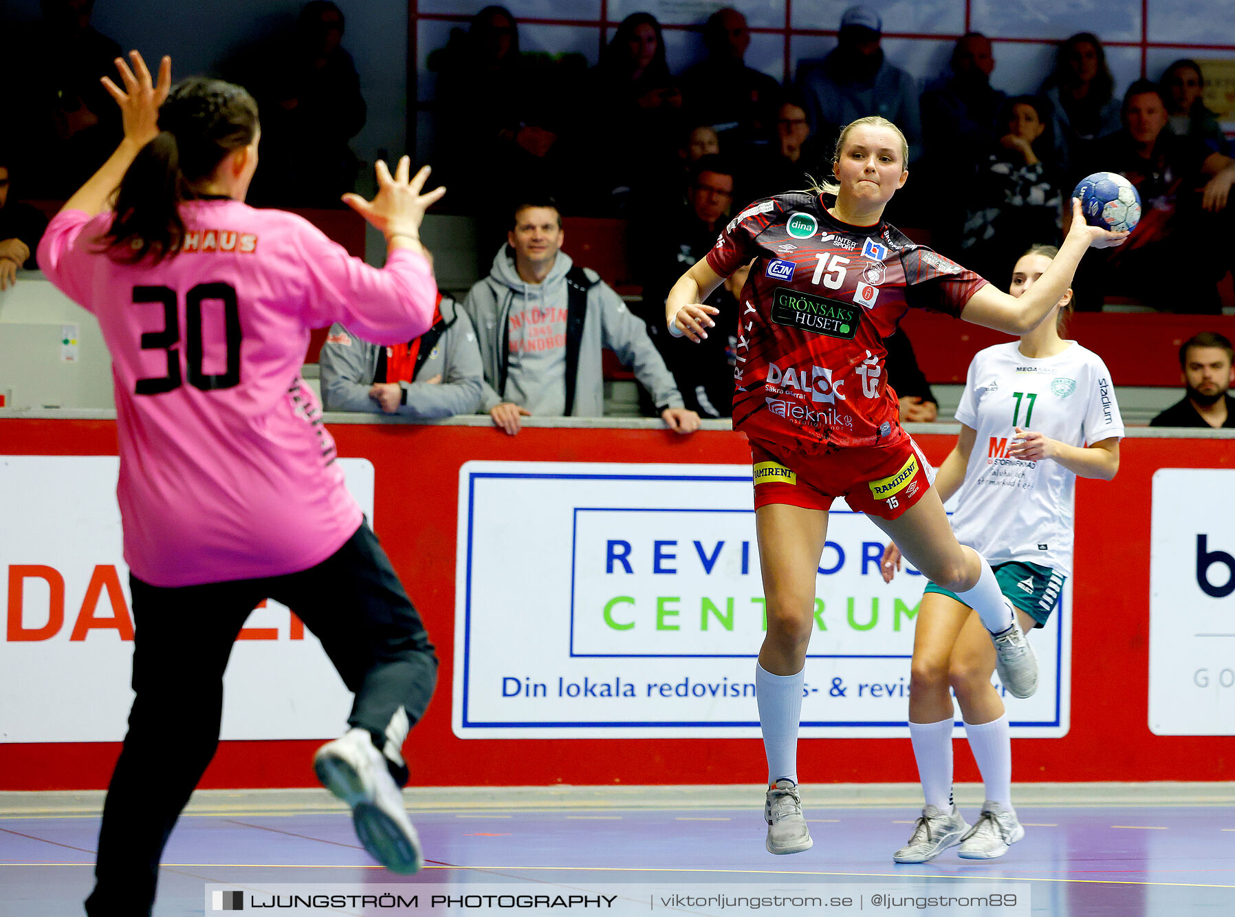 USM F18 Steg 4 Skövde HF-Skuru IK 23-26,dam,Skövde Idrottshall,Skövde,Sverige,Ungdoms-SM,Handboll,2025,369476