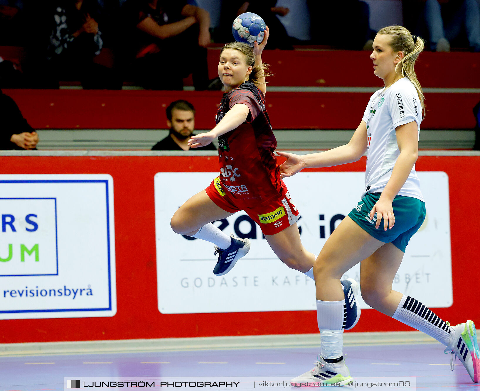 USM F18 Steg 4 Skövde HF-Skuru IK 23-26,dam,Skövde Idrottshall,Skövde,Sverige,Ungdoms-SM,Handboll,2025,369482