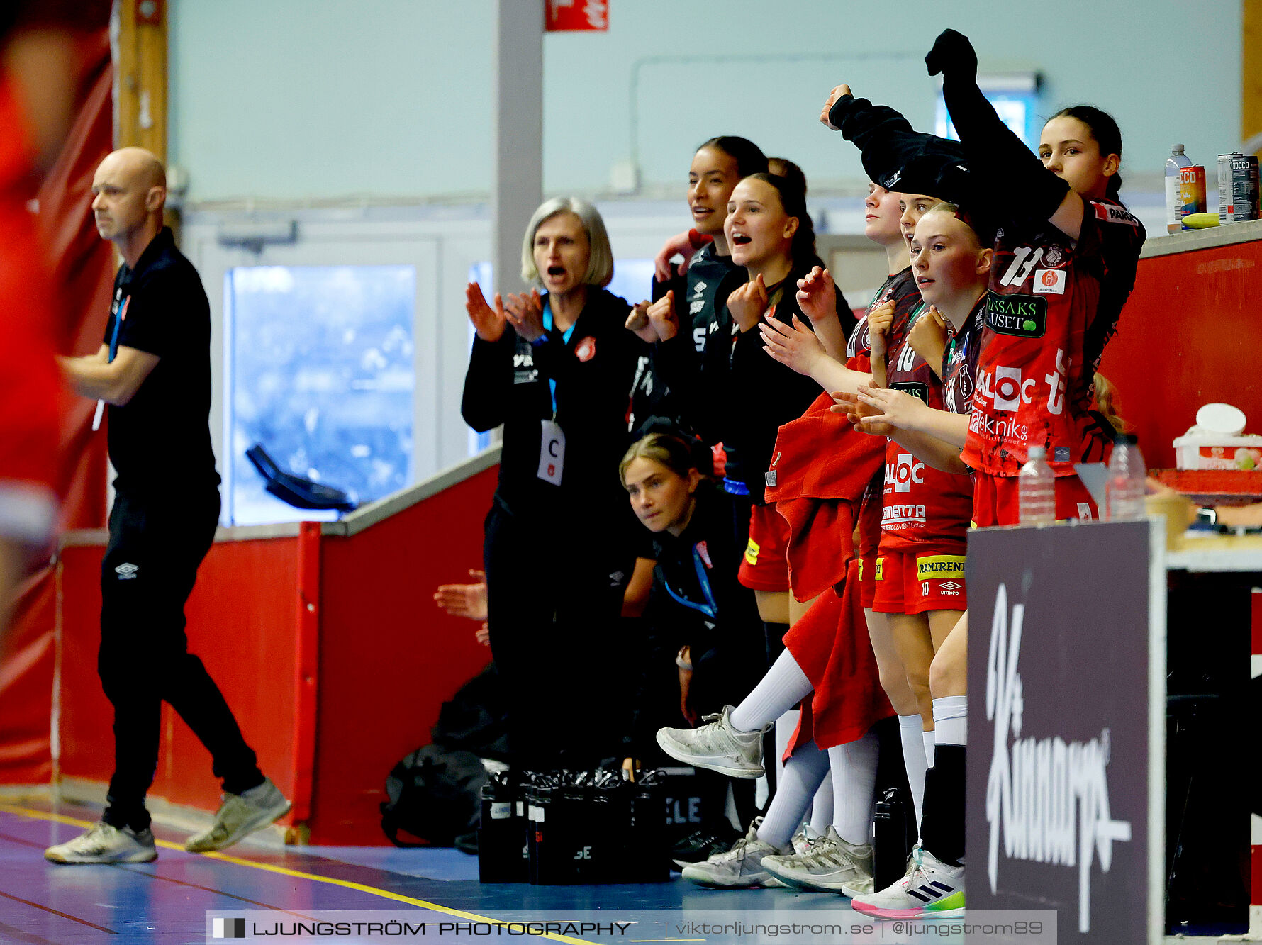 USM F18 Steg 4 Skövde HF-Skuru IK 23-26,dam,Skövde Idrottshall,Skövde,Sverige,Ungdoms-SM,Handboll,2025,369487
