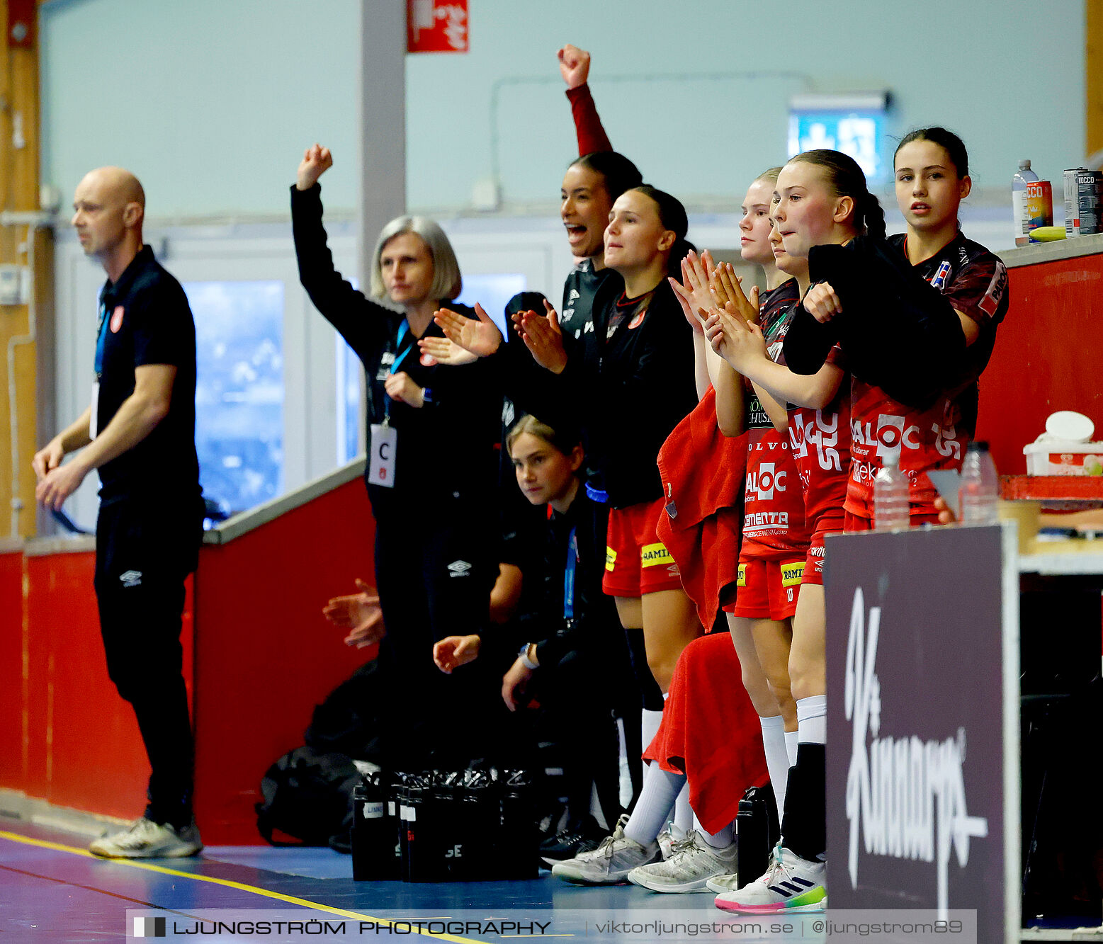 USM F18 Steg 4 Skövde HF-Skuru IK 23-26,dam,Skövde Idrottshall,Skövde,Sverige,Ungdoms-SM,Handboll,2025,369488