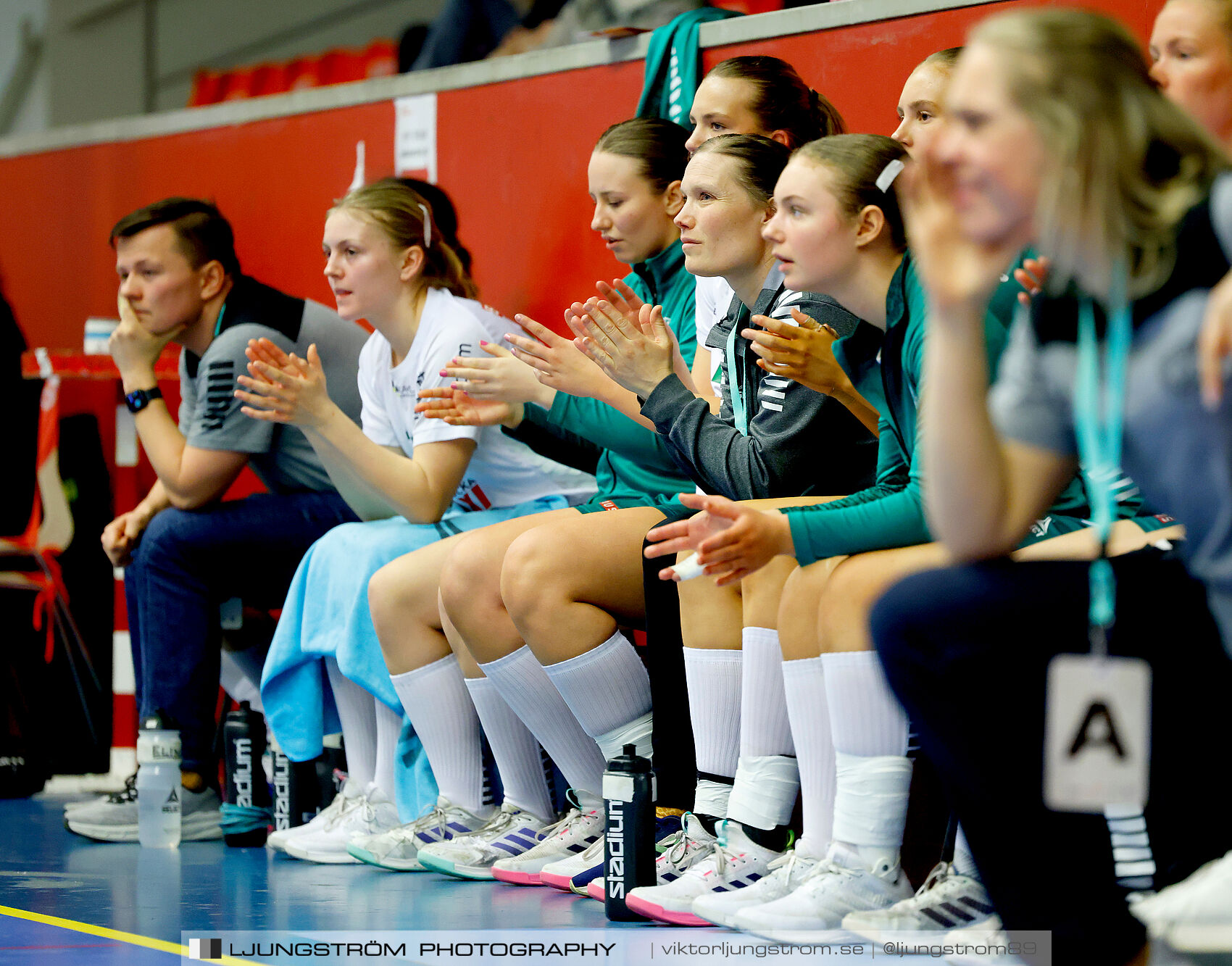 USM F18 Steg 4 Skövde HF-Skuru IK 23-26,dam,Skövde Idrottshall,Skövde,Sverige,Ungdoms-SM,Handboll,2025,369493