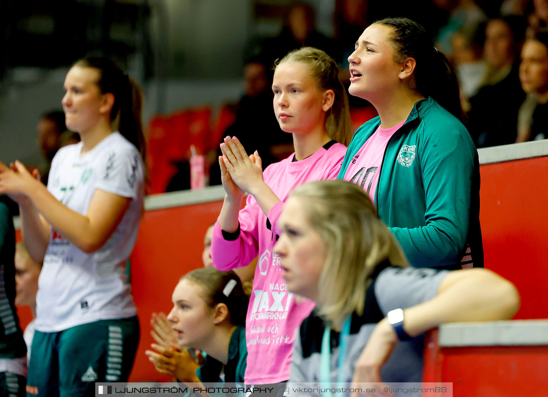 USM F18 Steg 4 Skövde HF-Skuru IK 23-26,dam,Skövde Idrottshall,Skövde,Sverige,Ungdoms-SM,Handboll,2025,369501