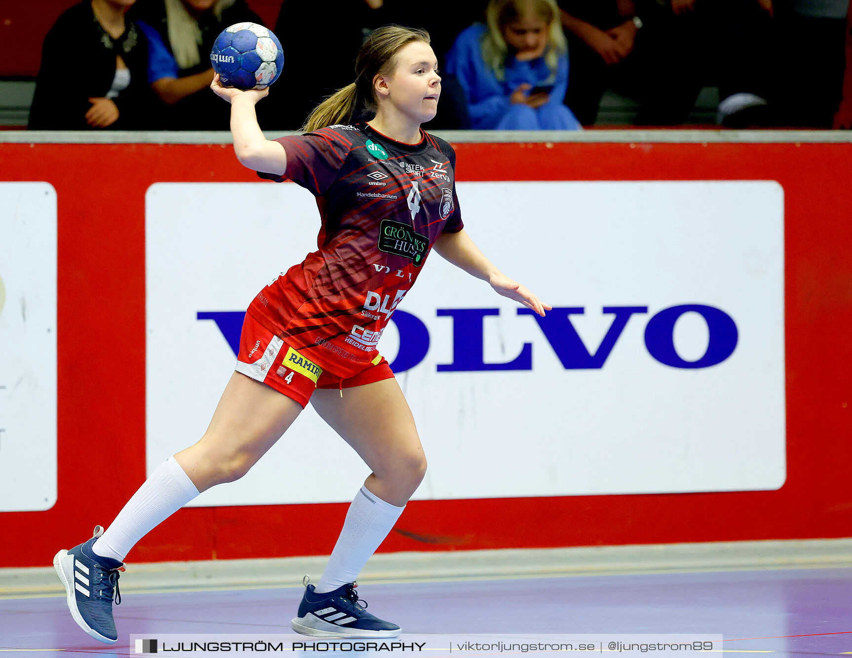 USM F18 Steg 4 Skövde HF-Skuru IK 23-26,dam,Skövde Idrottshall,Skövde,Sverige,Ungdoms-SM,Handboll,2025,369505