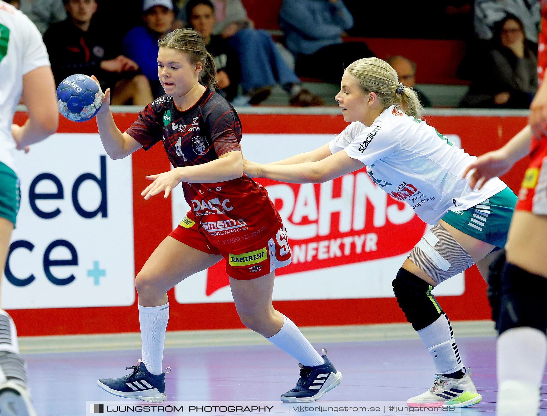 USM F18 Steg 4 Skövde HF-Skuru IK 23-26,dam,Skövde Idrottshall,Skövde,Sverige,Ungdoms-SM,Handboll,2025,369506