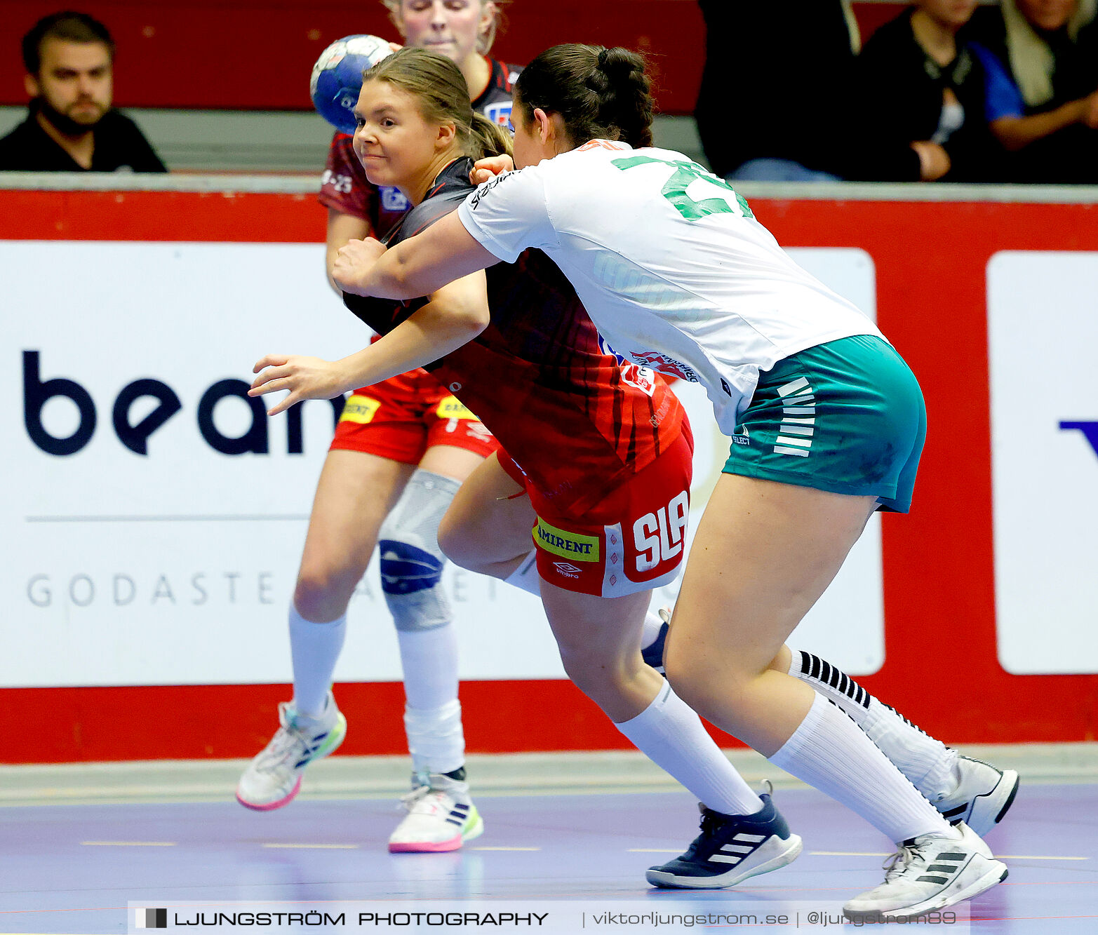 USM F18 Steg 4 Skövde HF-Skuru IK 23-26,dam,Skövde Idrottshall,Skövde,Sverige,Ungdoms-SM,Handboll,2025,369508