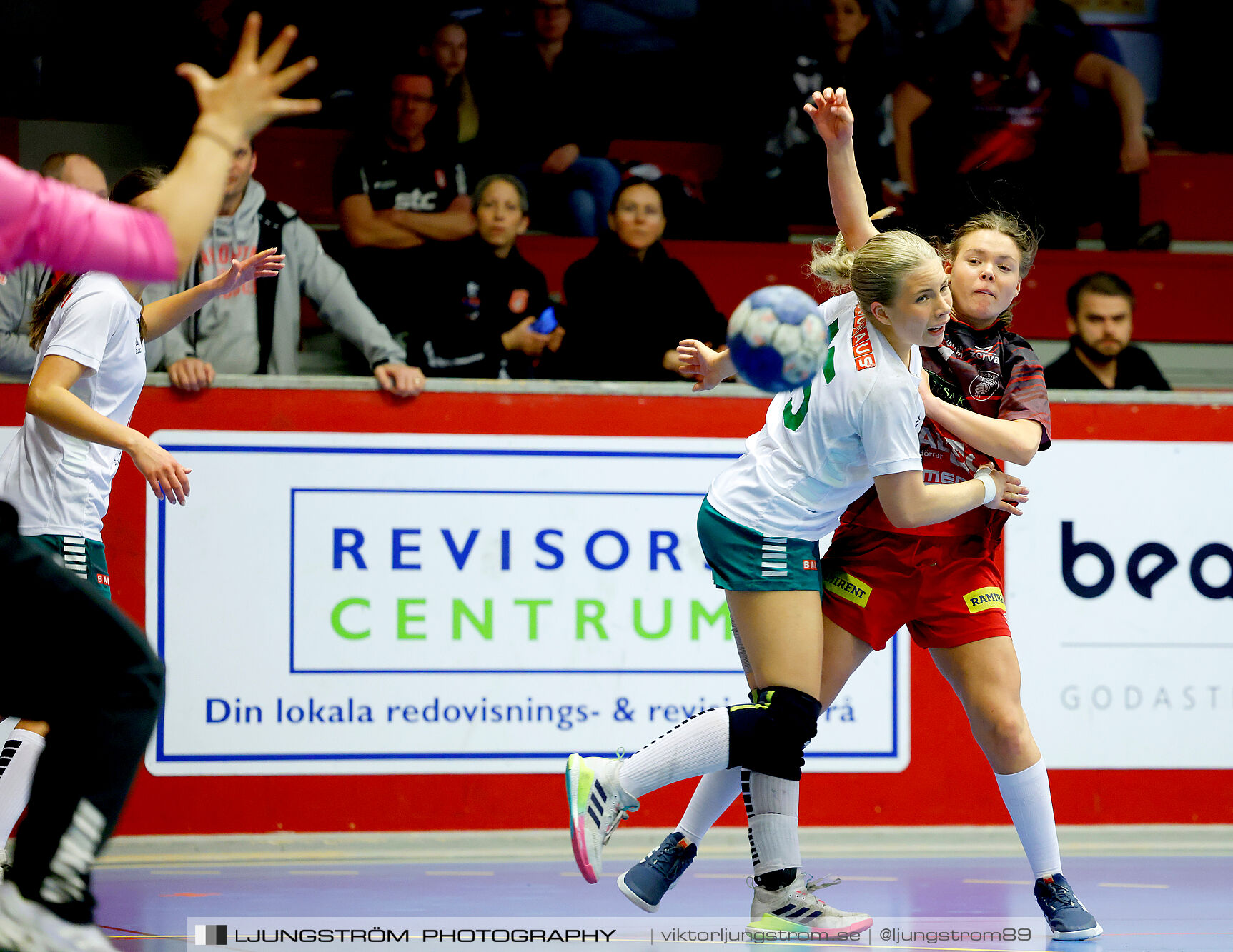 USM F18 Steg 4 Skövde HF-Skuru IK 23-26,dam,Skövde Idrottshall,Skövde,Sverige,Ungdoms-SM,Handboll,2025,369517
