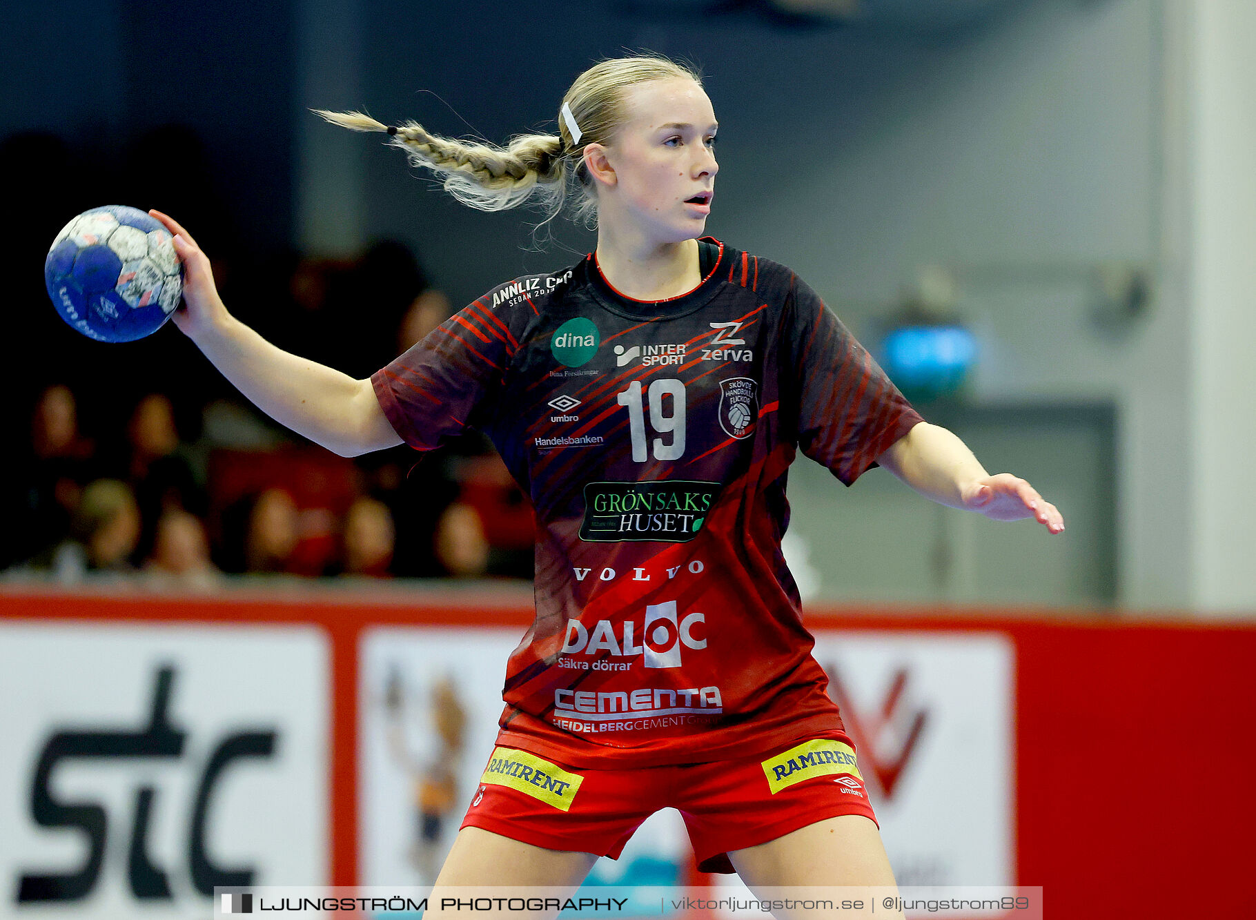 USM F18 Steg 4 Skövde HF-Skuru IK 23-26,dam,Skövde Idrottshall,Skövde,Sverige,Ungdoms-SM,Handboll,2025,369518