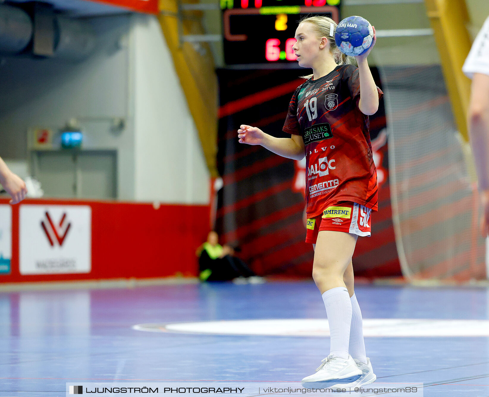 USM F18 Steg 4 Skövde HF-Skuru IK 23-26,dam,Skövde Idrottshall,Skövde,Sverige,Ungdoms-SM,Handboll,2025,369519