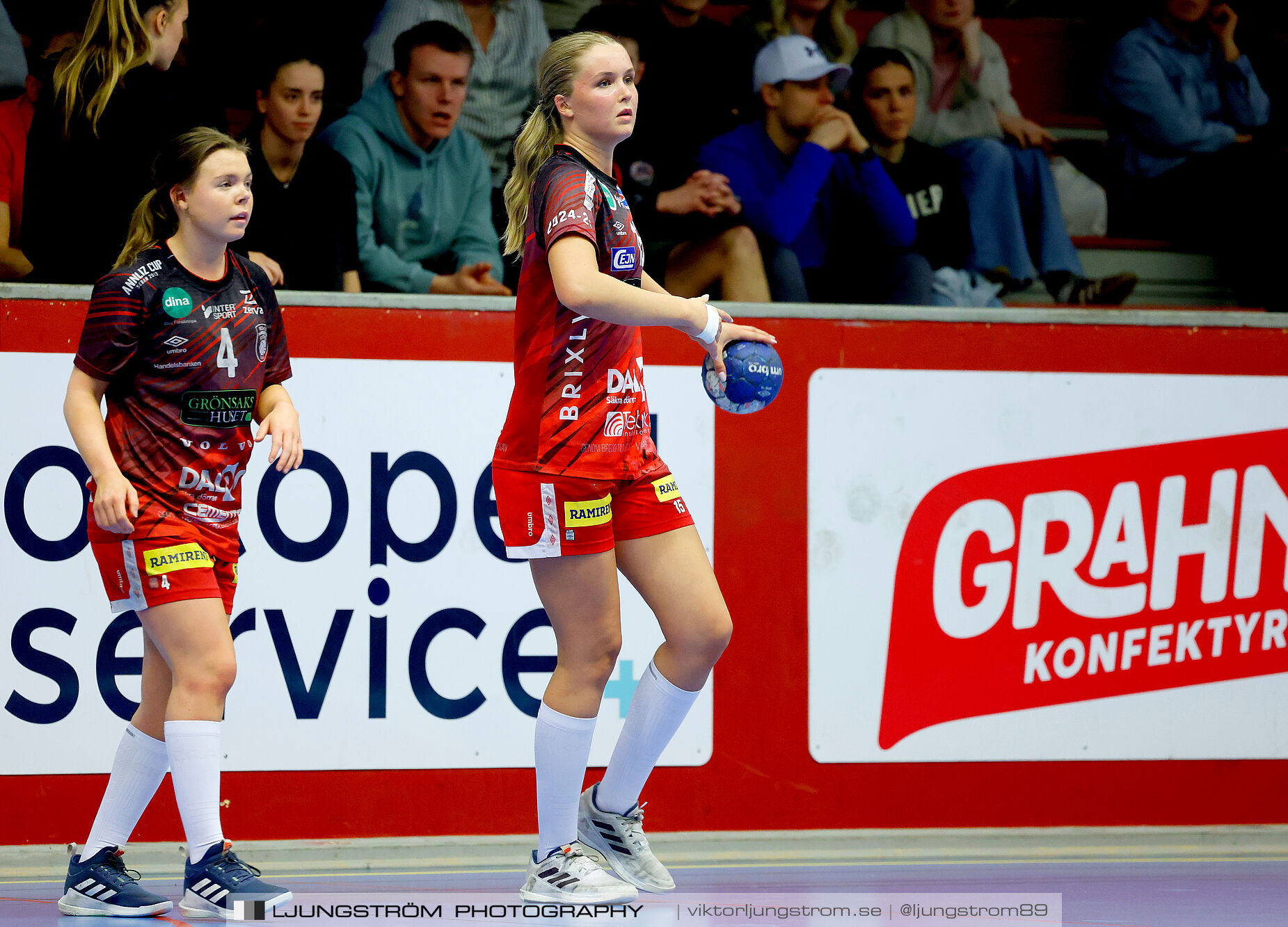 USM F18 Steg 4 Skövde HF-Skuru IK 23-26,dam,Skövde Idrottshall,Skövde,Sverige,Ungdoms-SM,Handboll,2025,369528