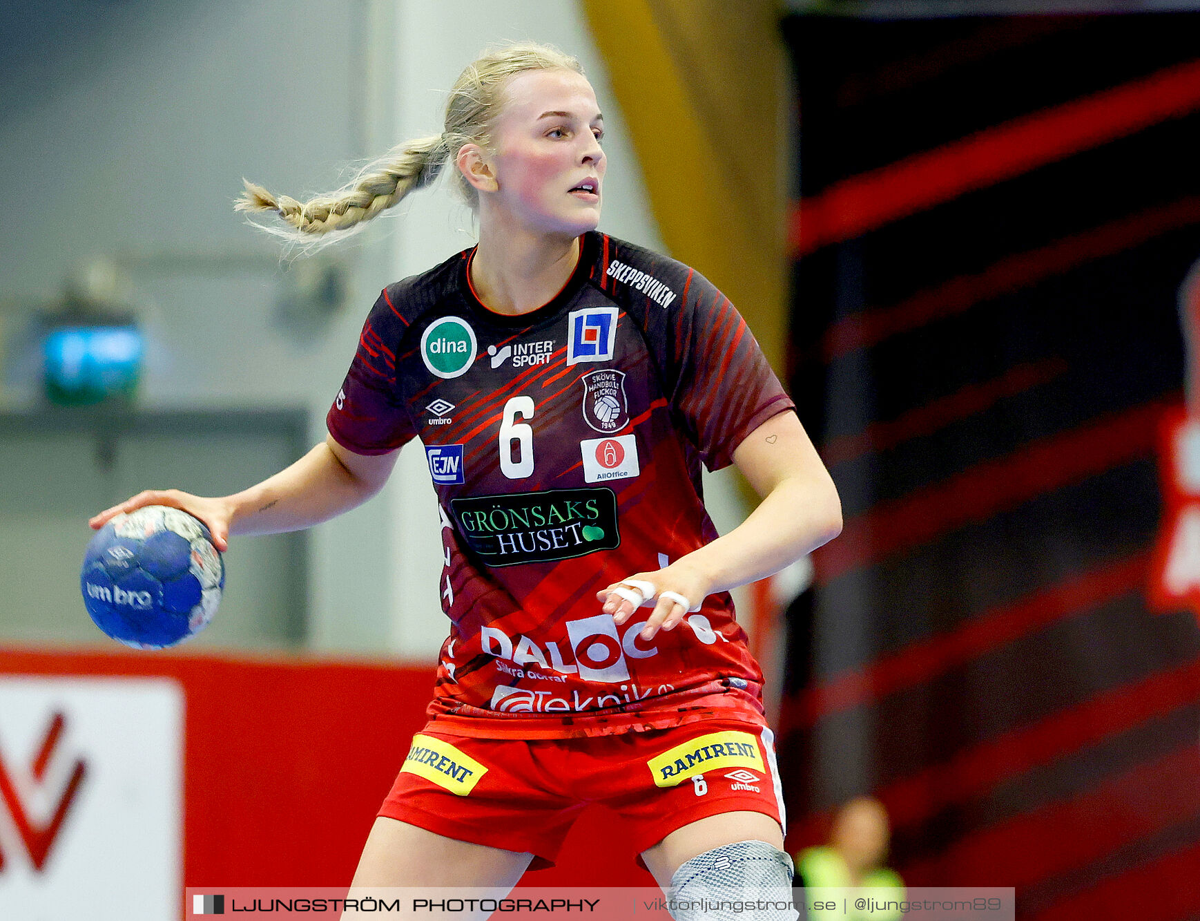 USM F18 Steg 4 Skövde HF-Skuru IK 23-26,dam,Skövde Idrottshall,Skövde,Sverige,Ungdoms-SM,Handboll,2025,369532