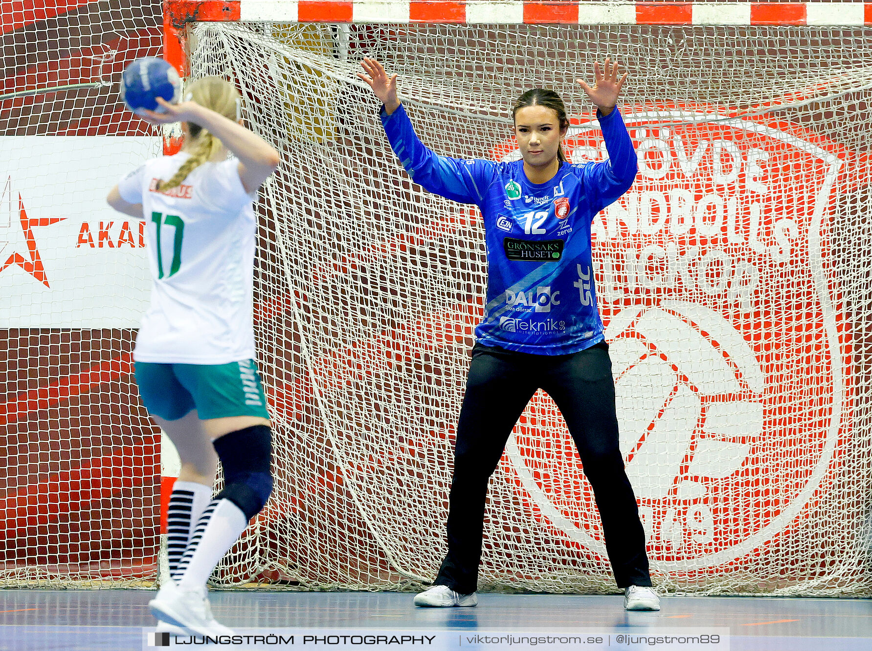 USM F18 Steg 4 Skövde HF-Skuru IK 23-26,dam,Skövde Idrottshall,Skövde,Sverige,Ungdoms-SM,Handboll,2025,369544