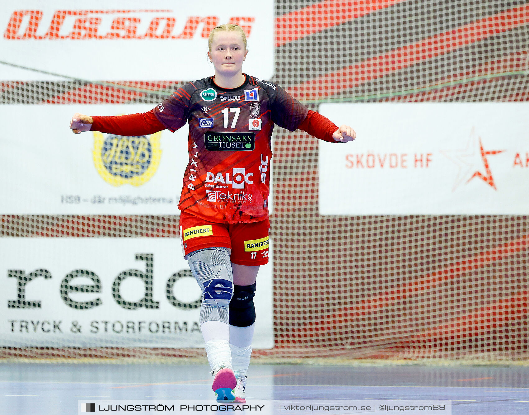 USM F18 Steg 4 Skövde HF-Skuru IK 23-26,dam,Skövde Idrottshall,Skövde,Sverige,Ungdoms-SM,Handboll,2025,369553